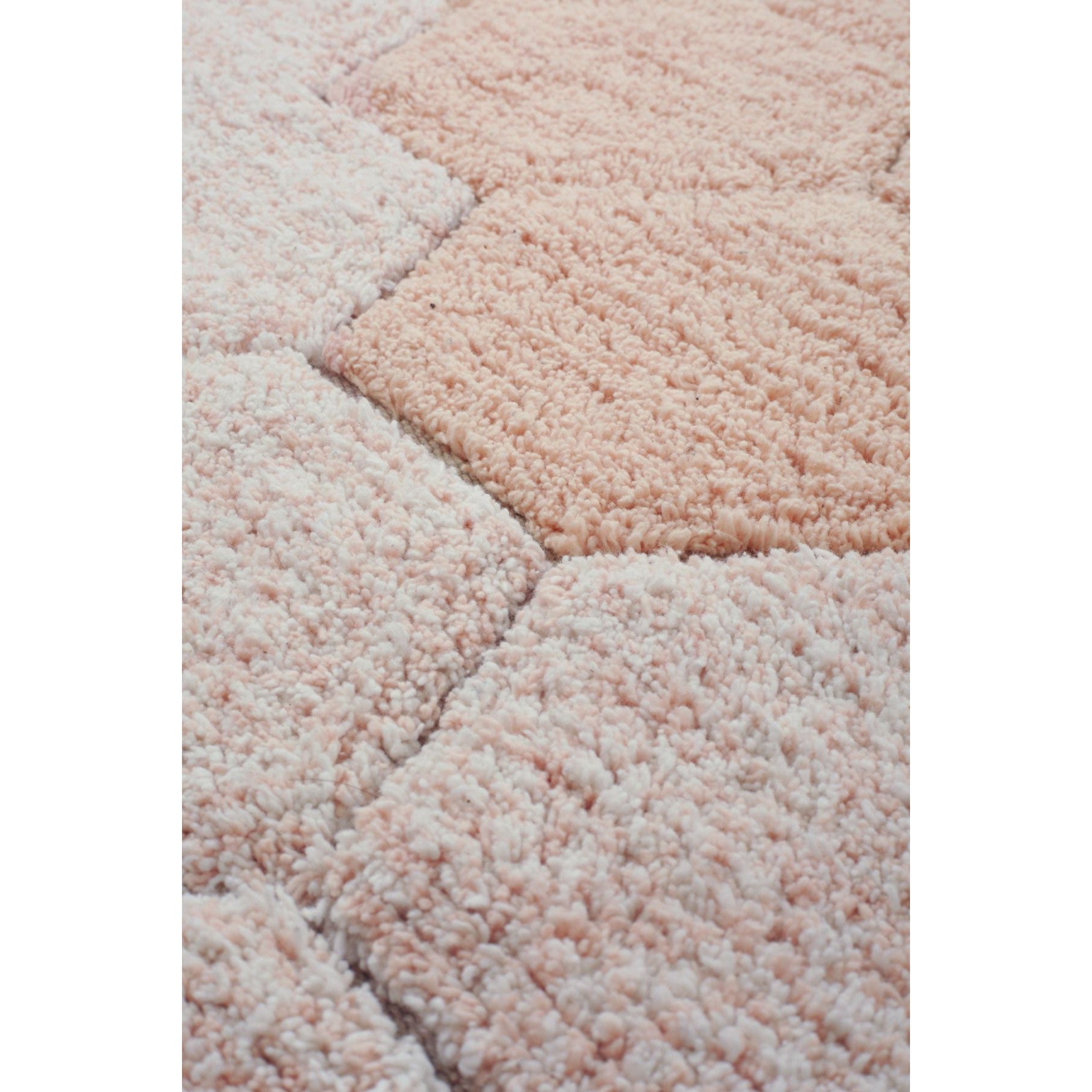 Planet Bee Round Honeycomb Rose Washable Rug、mySite、gigharbornorthrealestate