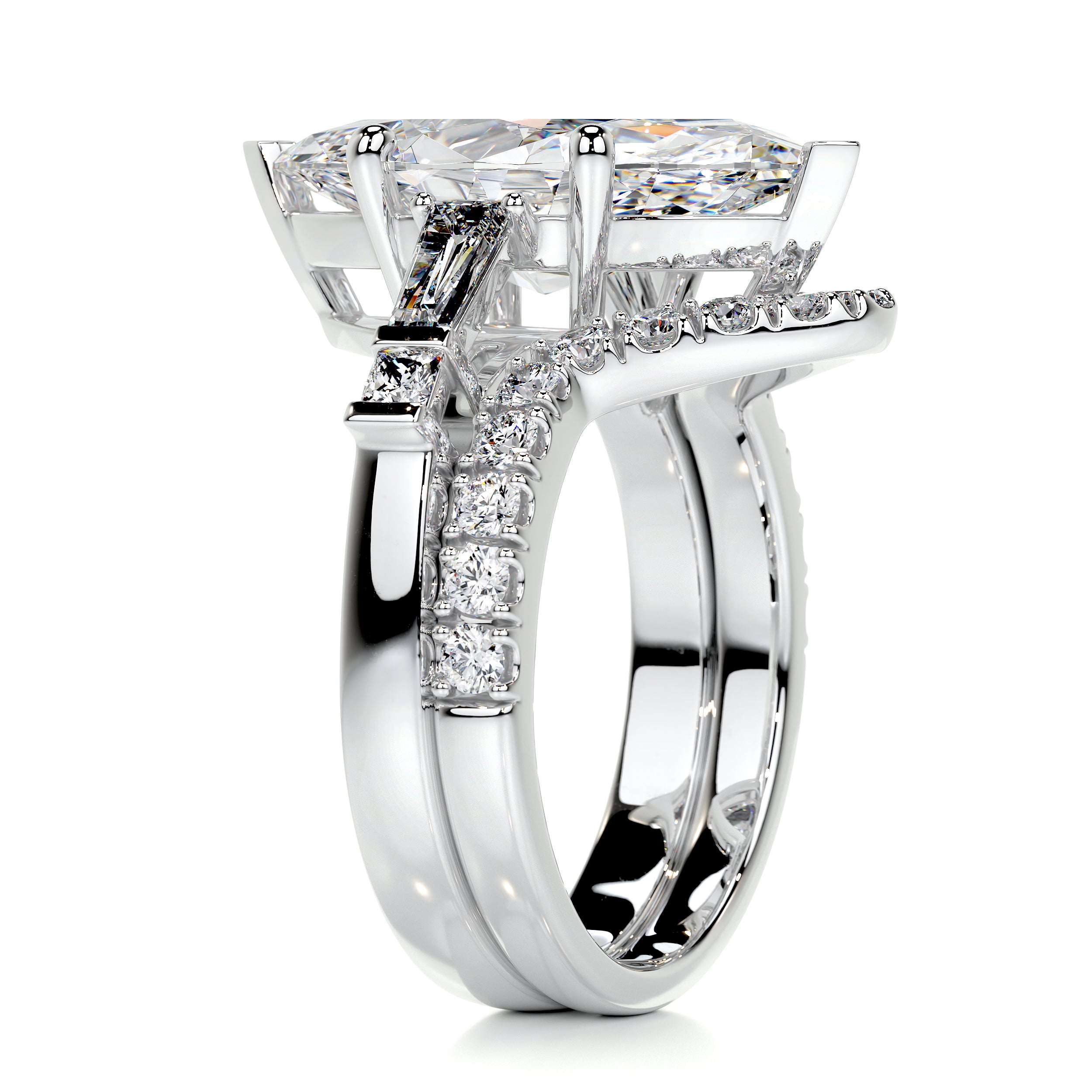Tessa Diamond Bridal Set -18K White Gold、mySite、hinf8tx79