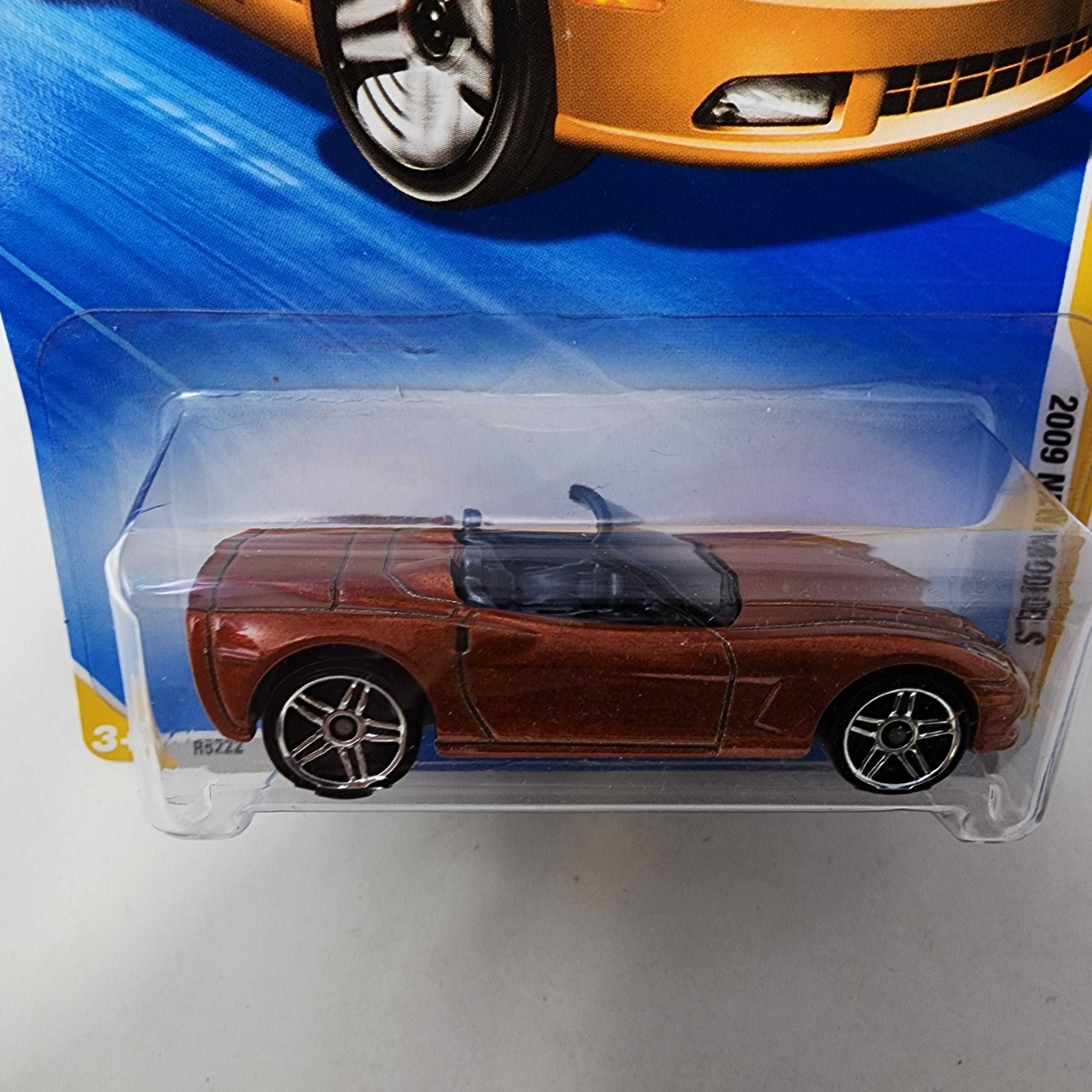Corvette C6 #3 * Orange * Hot Wheels 2009 New Models、mySite、hgirdovlk