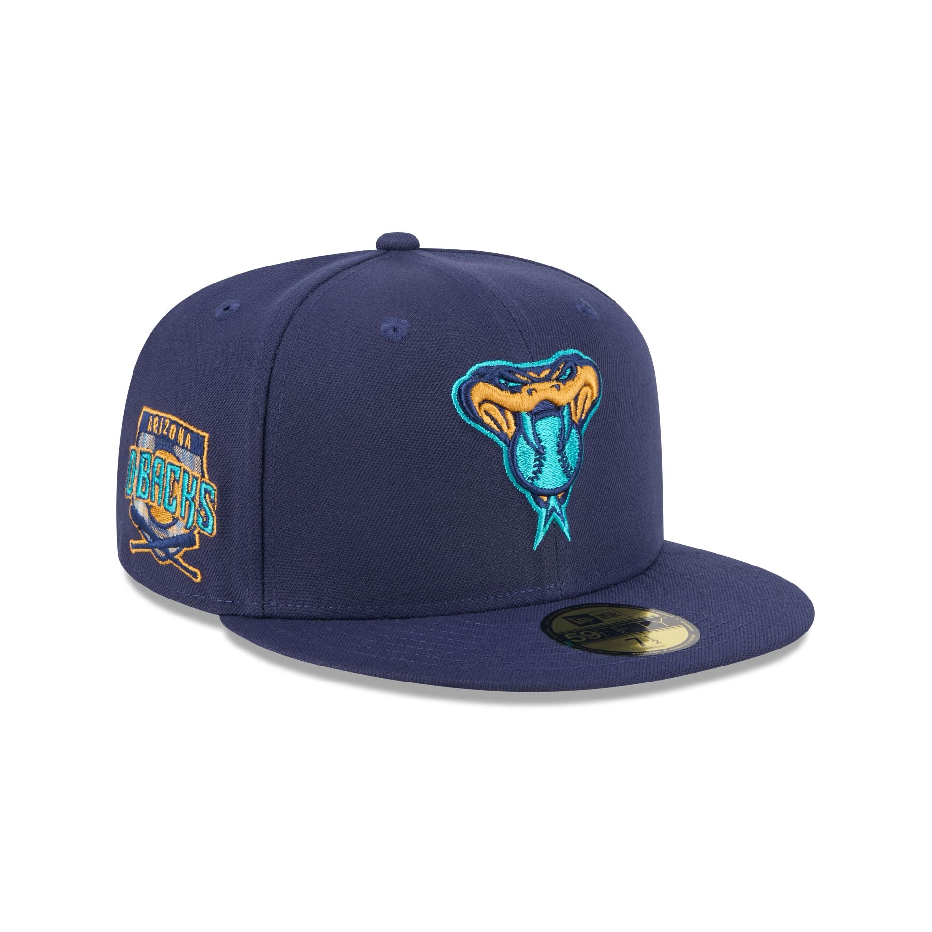 Arizona Diamondbacks Blue Tartan 59FIFTY Fitted Hat、mySite、vikingsvslions