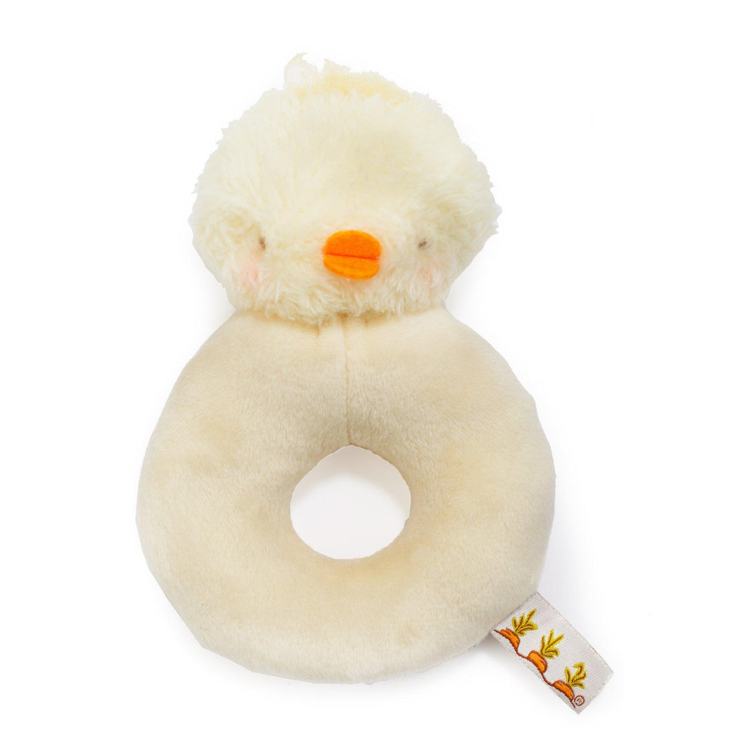RETIRED - Ducky Yellow Ring Rattle - Carrots庐 Collection、mySite、g9winljtr