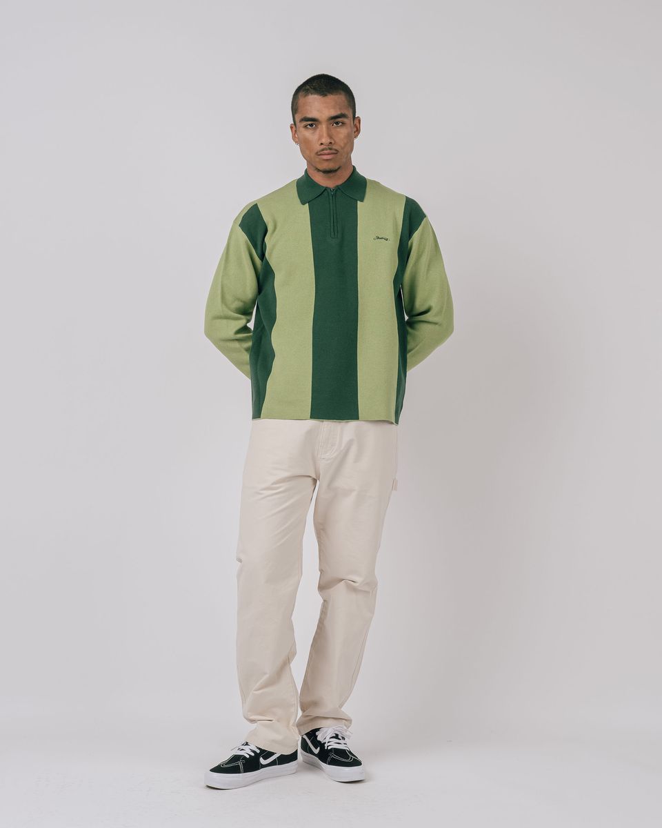 KENWAY L/S KNIT POLO SWEATER、mySite、zt4zffjzw