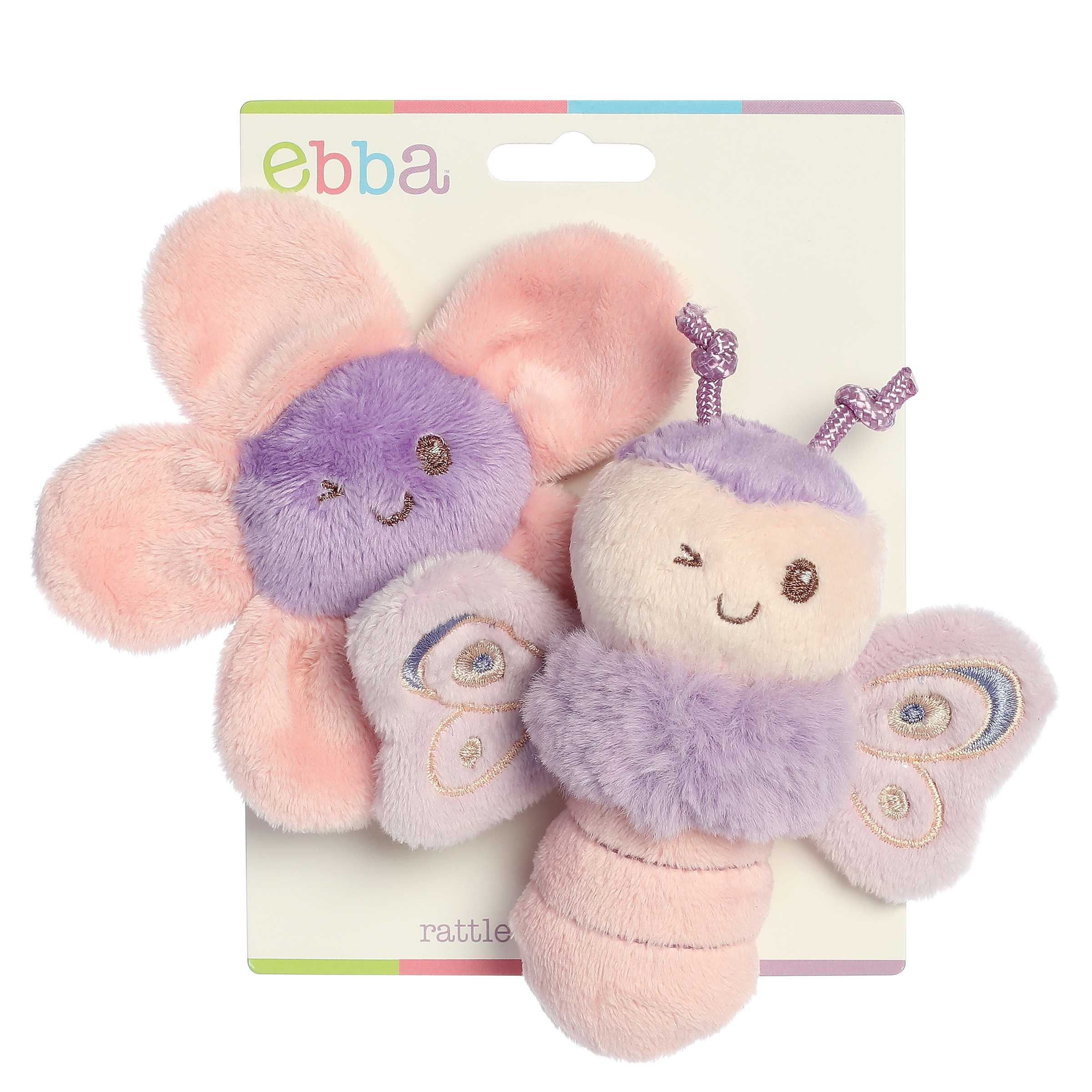 ebba™ - Flutterflies™ - Flutterfly™ Rattle & Crinkle Set、mySite、g9winljtr
