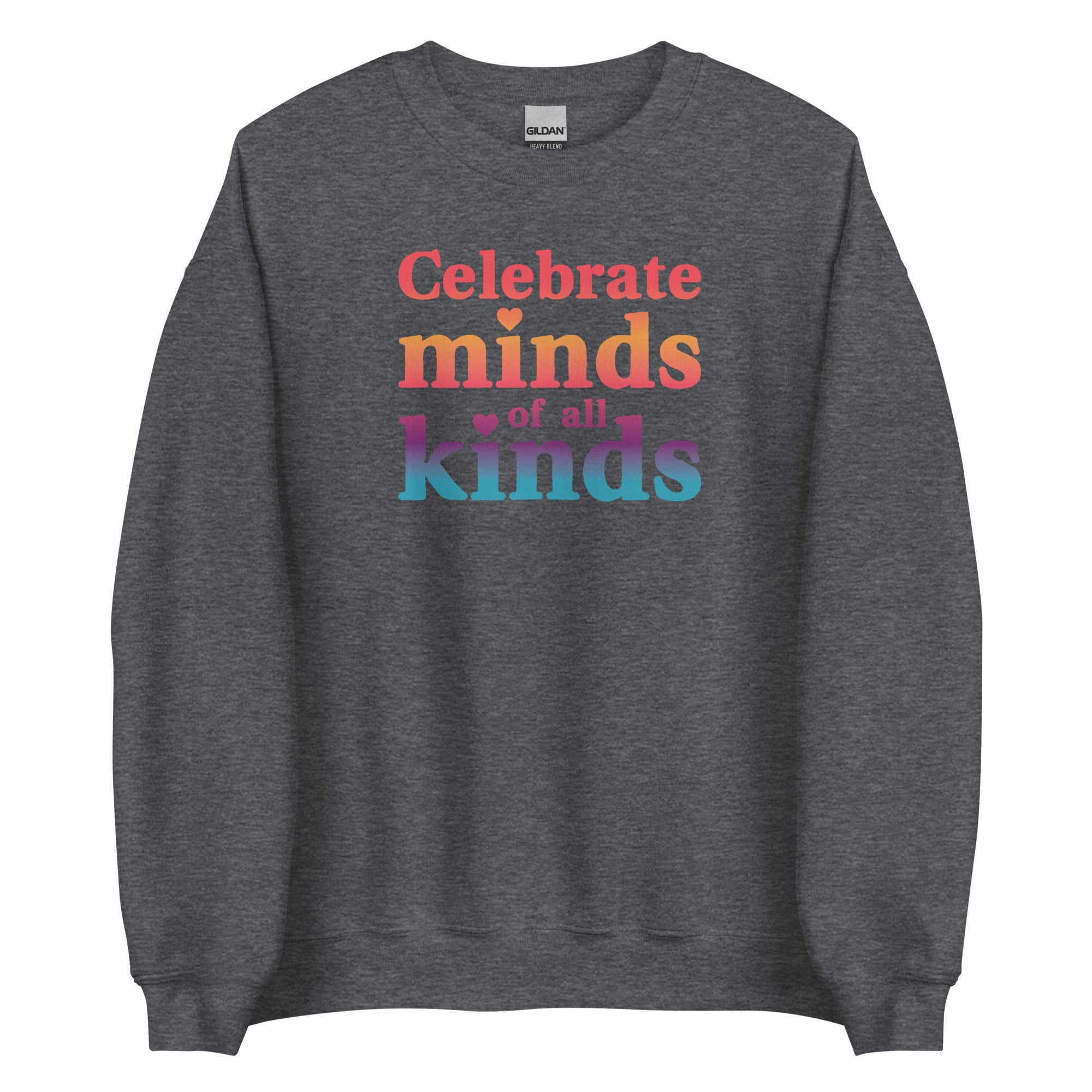 Celebrate Minds of All Kinds Crewneck Sweatshirt、mySite、camillekostekn