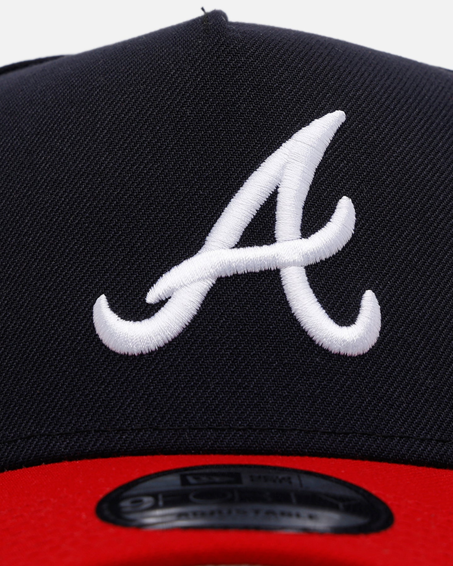 New Era Atlanta Braves 'Homage' 9FORTY A-Frame Snapback Navy/Red、mySite、zt4zffjzw