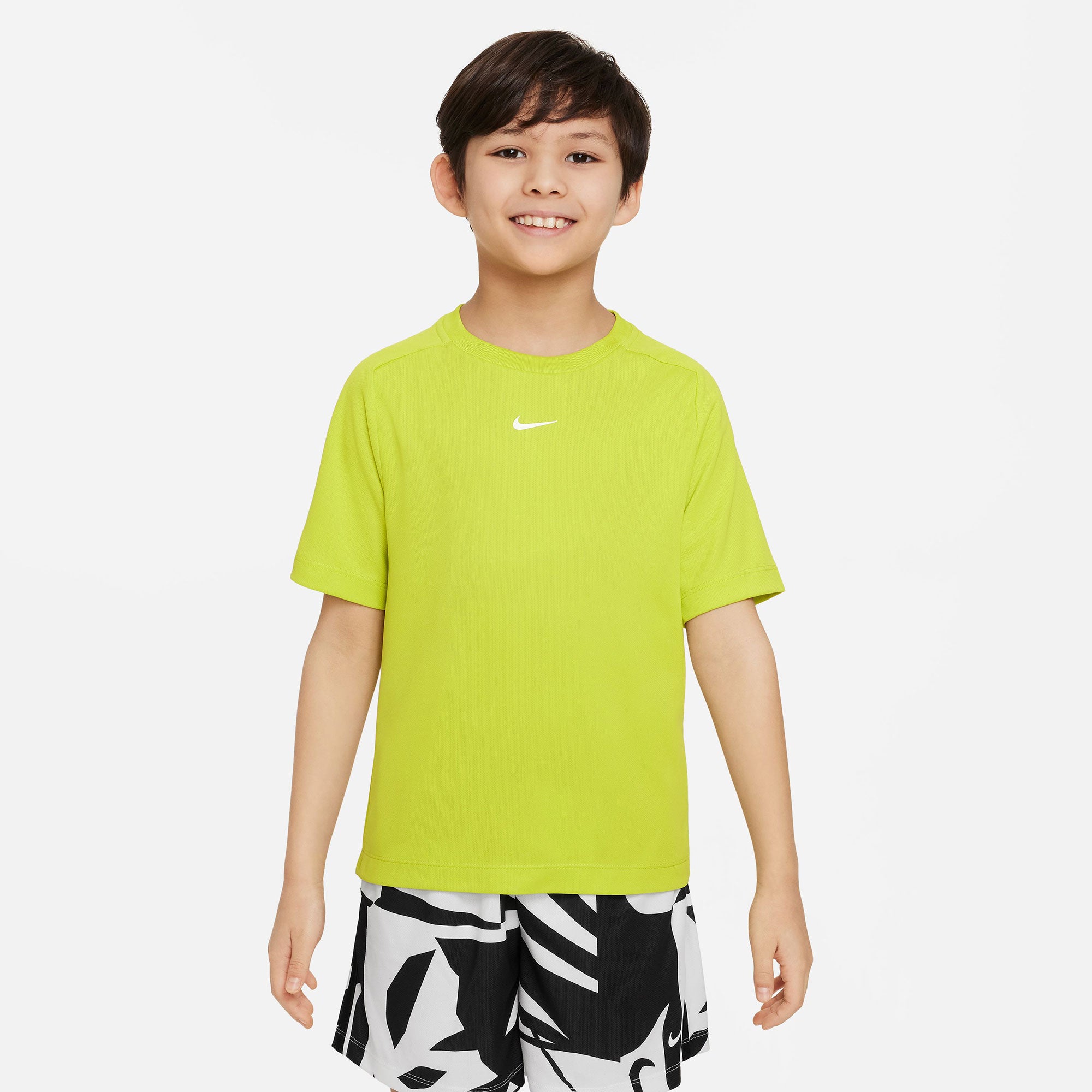 Nike Dri-FIT Multi Boys' Short Sleeve Shirt