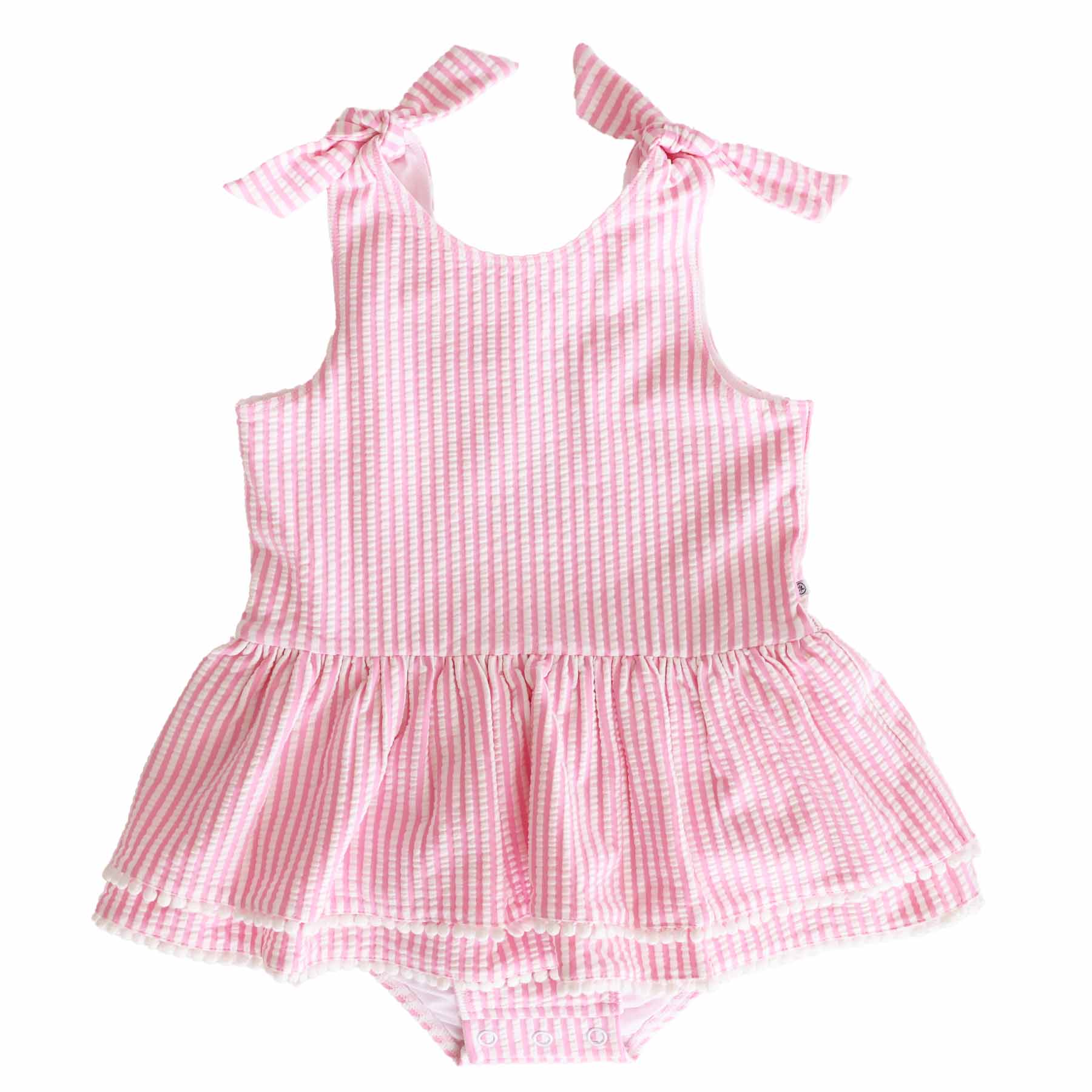  Tiered Skirt with White Pom Trim | Best Sellers、mySite、layawaytickets