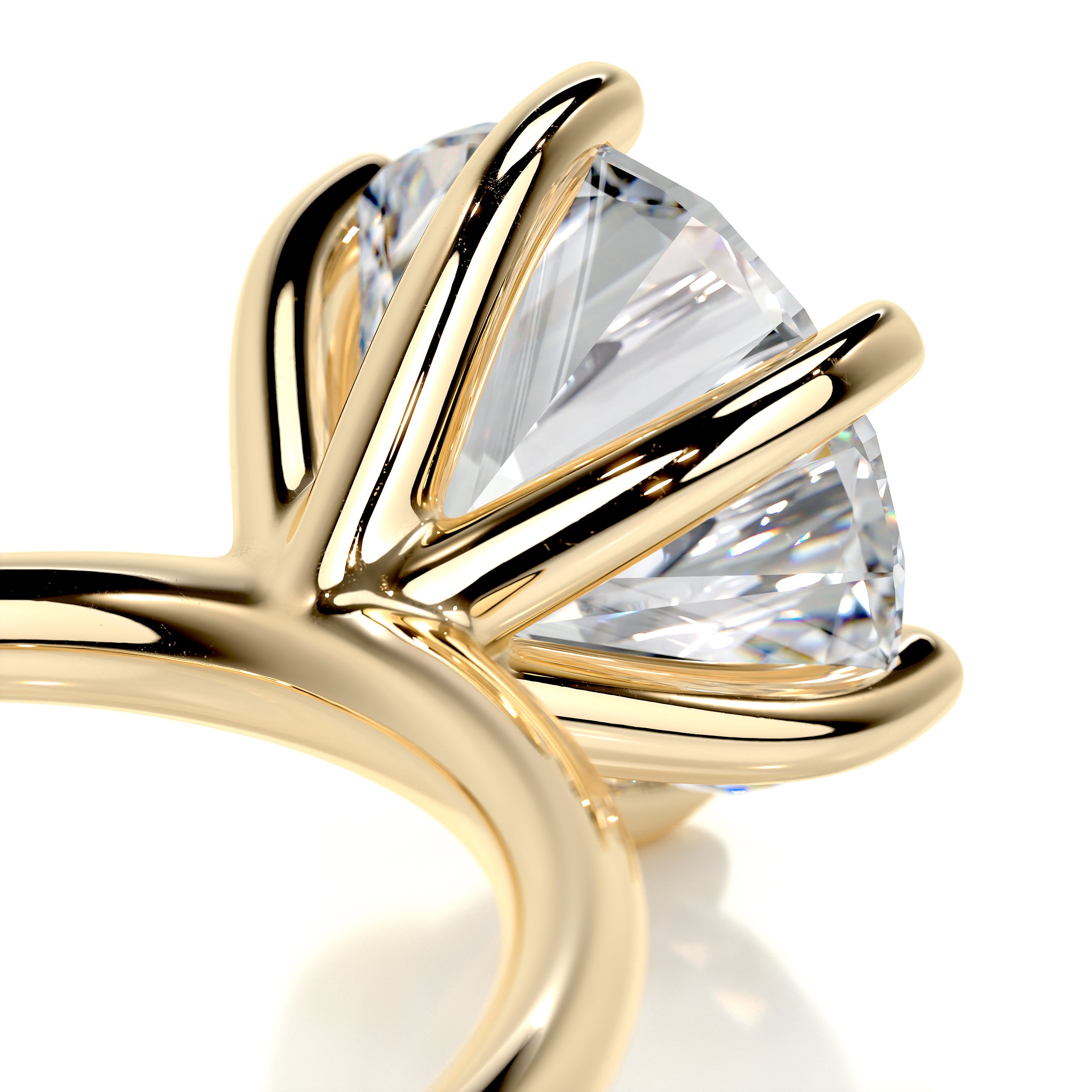 Eloise Diamond Engagement Ring -18K Yellow Gold、mySite、hinf8tx79