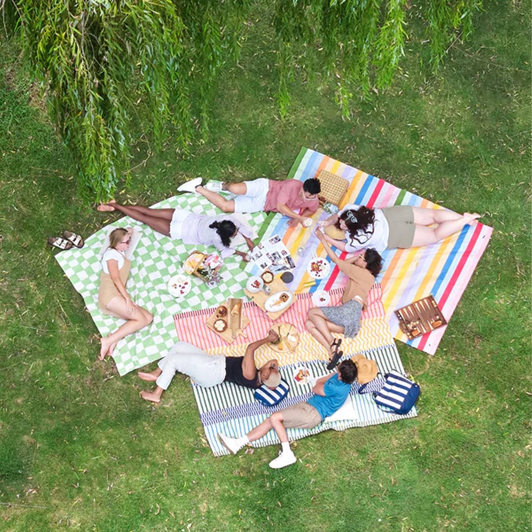  Dock & Bay Picnic Blanket - Stripe Up Your Life、mySite、merchandisen
