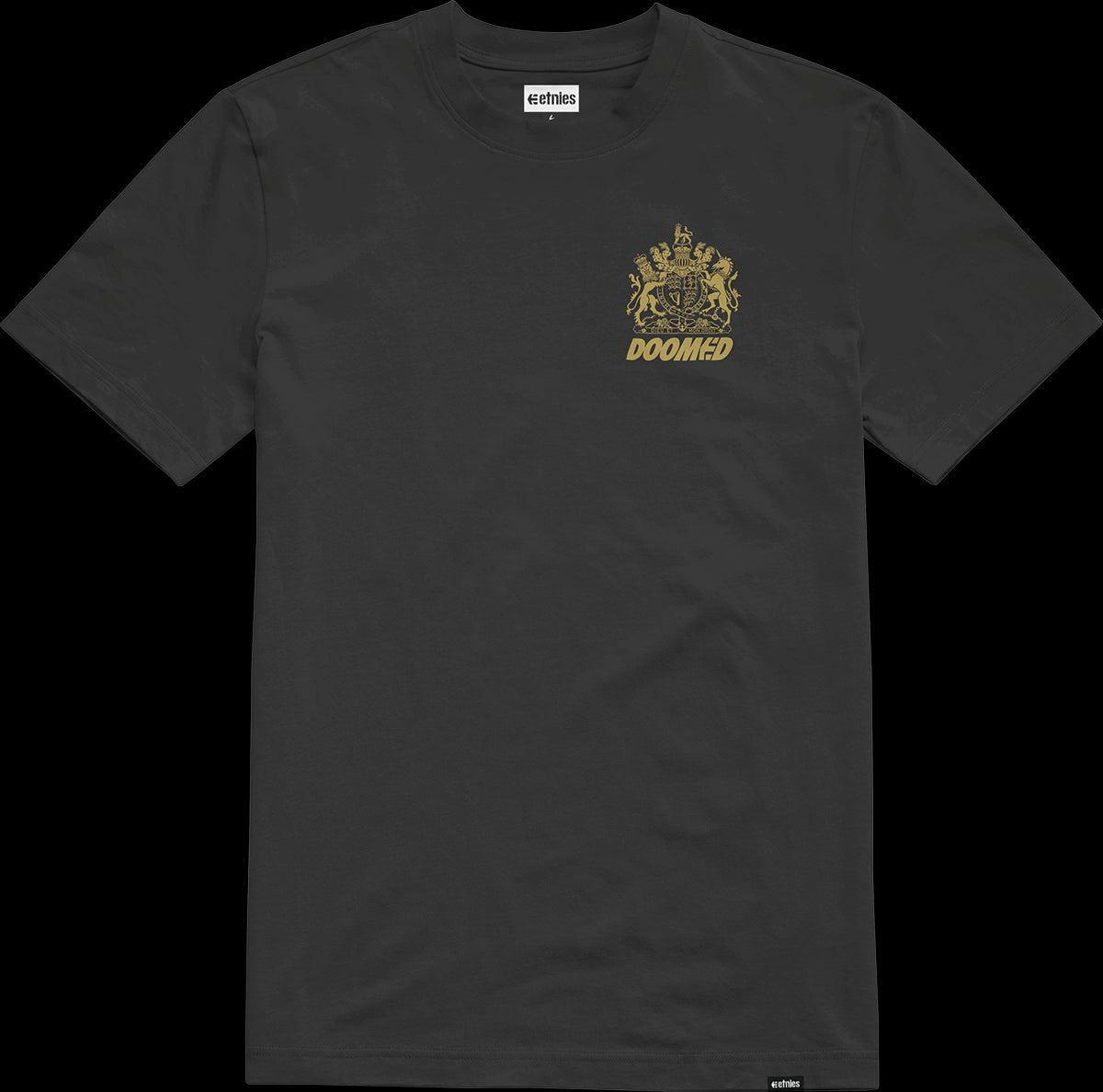  Etnies Doomed Crest T-Shirt - Black、mySite、merchandisen