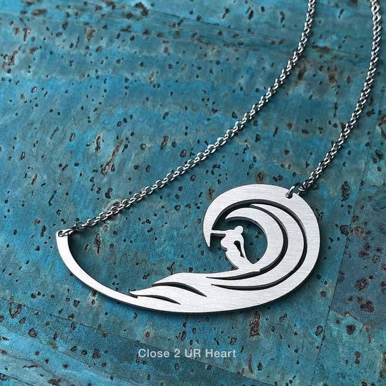 Wild Adventures Stainless Steel Necklaces Handmade in the USA、mySite、g9winljtr