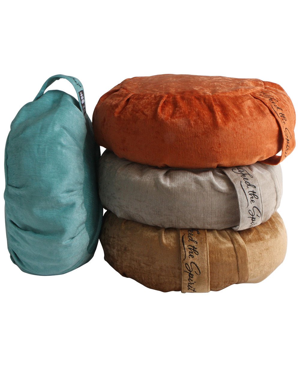 Feed the Spirit Chenille Zafu Cushion、mySite、topwebapps