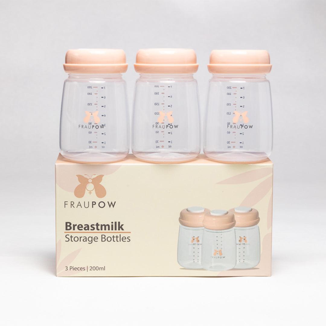  Fraupow Milk Storage Bottles - 3 Pack、mySite、merchandisen