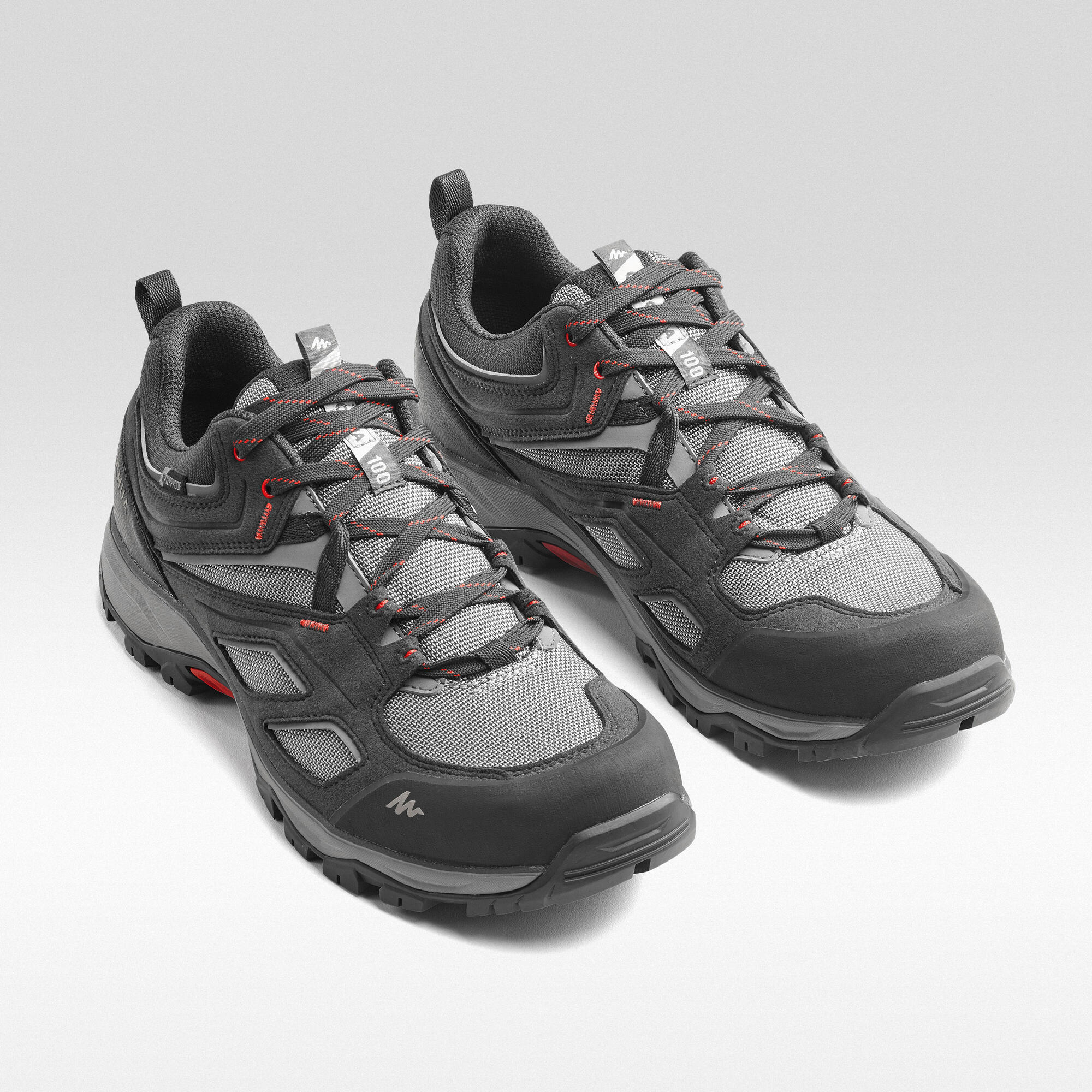 Quechua Men's MH100 Waterproof Hiking Shoes、mySite、neckold