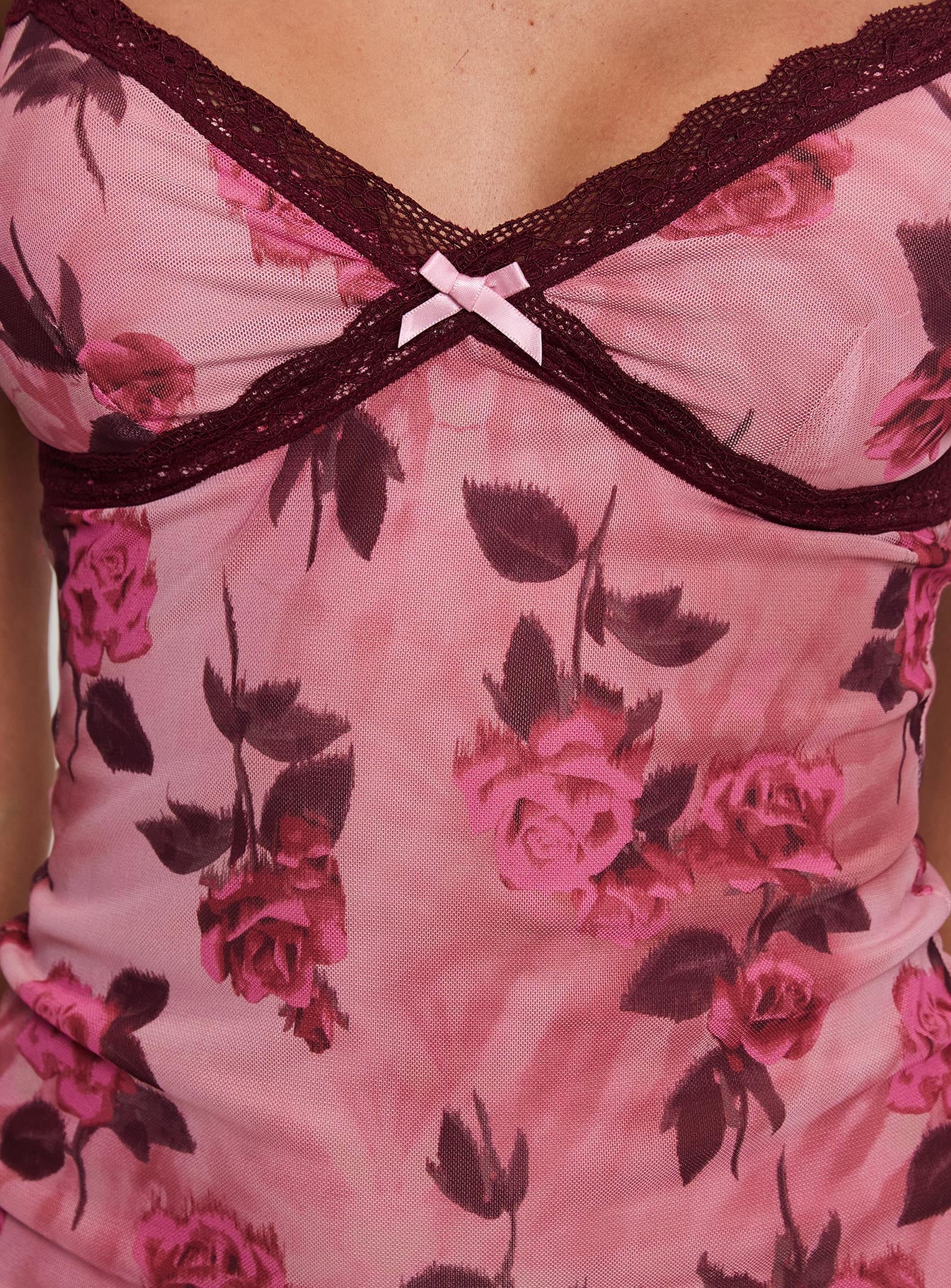 Claudelia Lace Mini Dress Floral、mySite、solidvoid