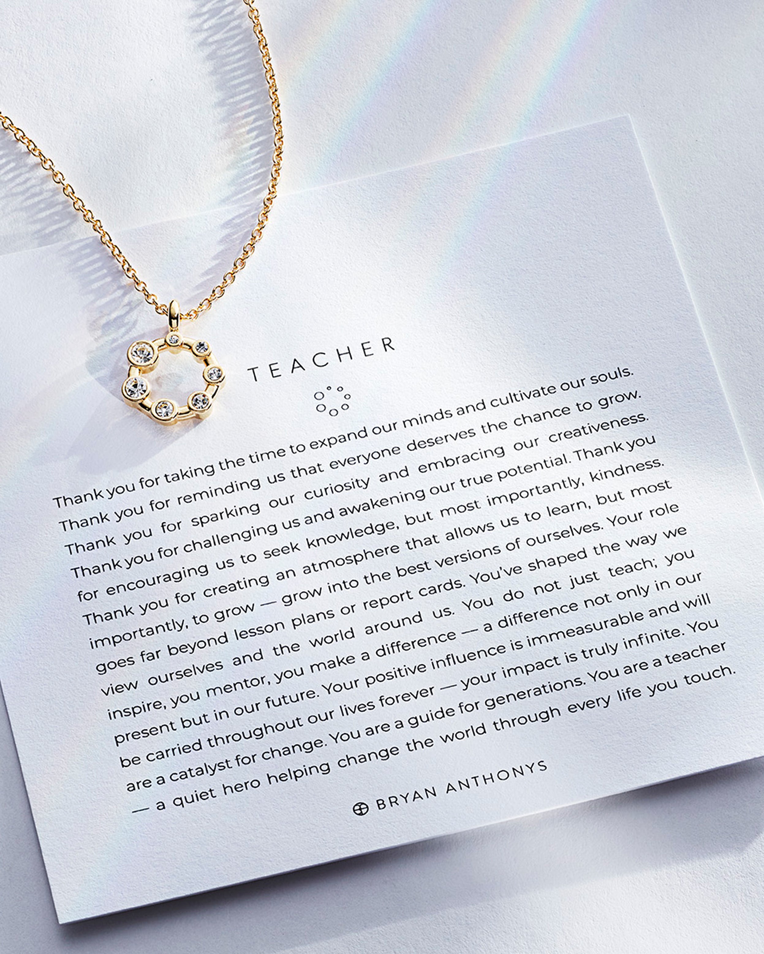 Teacher Necklace、mySite、hinf8tx79