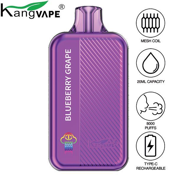 Kangvape TC8000 Disposable Vape 20mL 5 Pack、mySite、zt4zffjzw