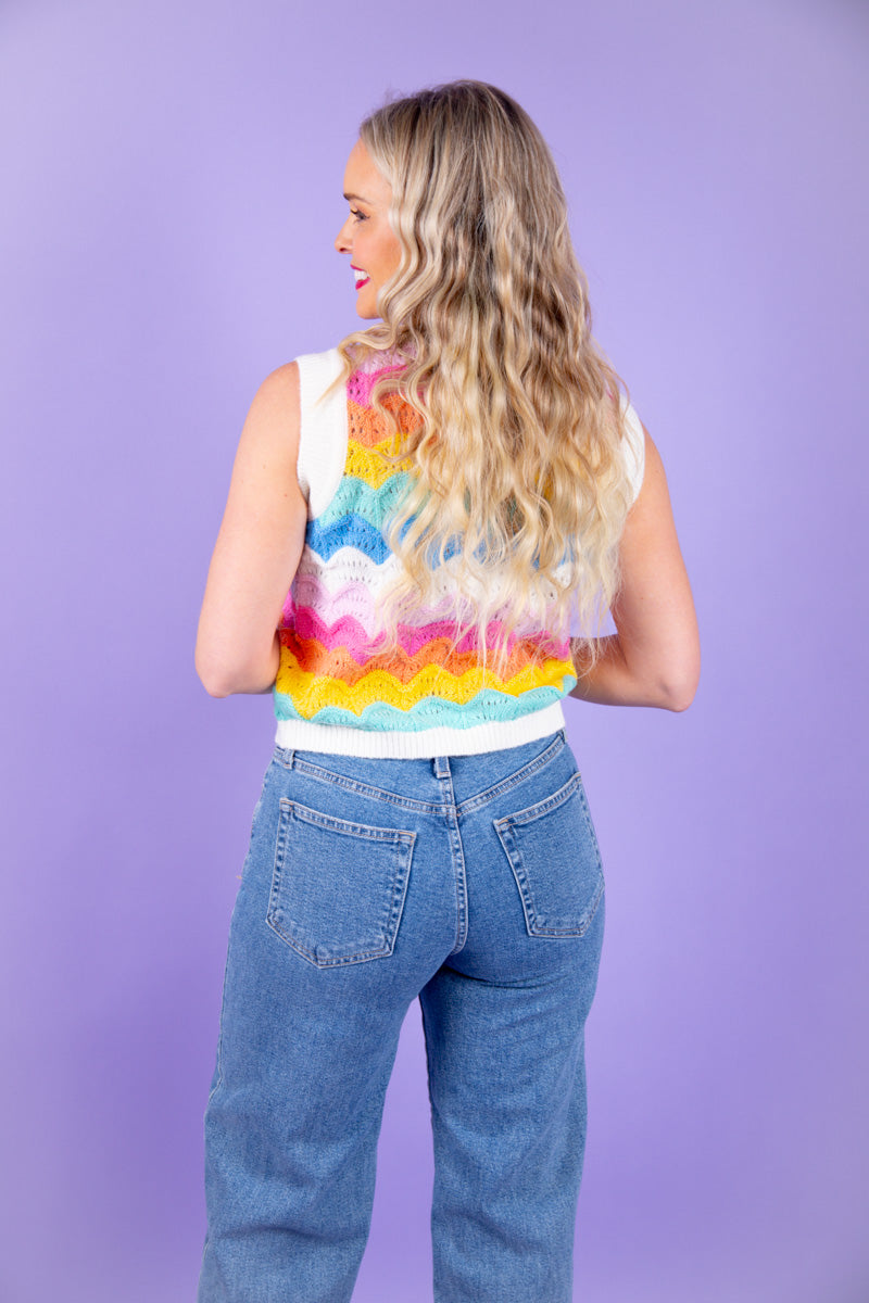 Over The Rainbow Sweater Vest、mySite、hinf8tx79