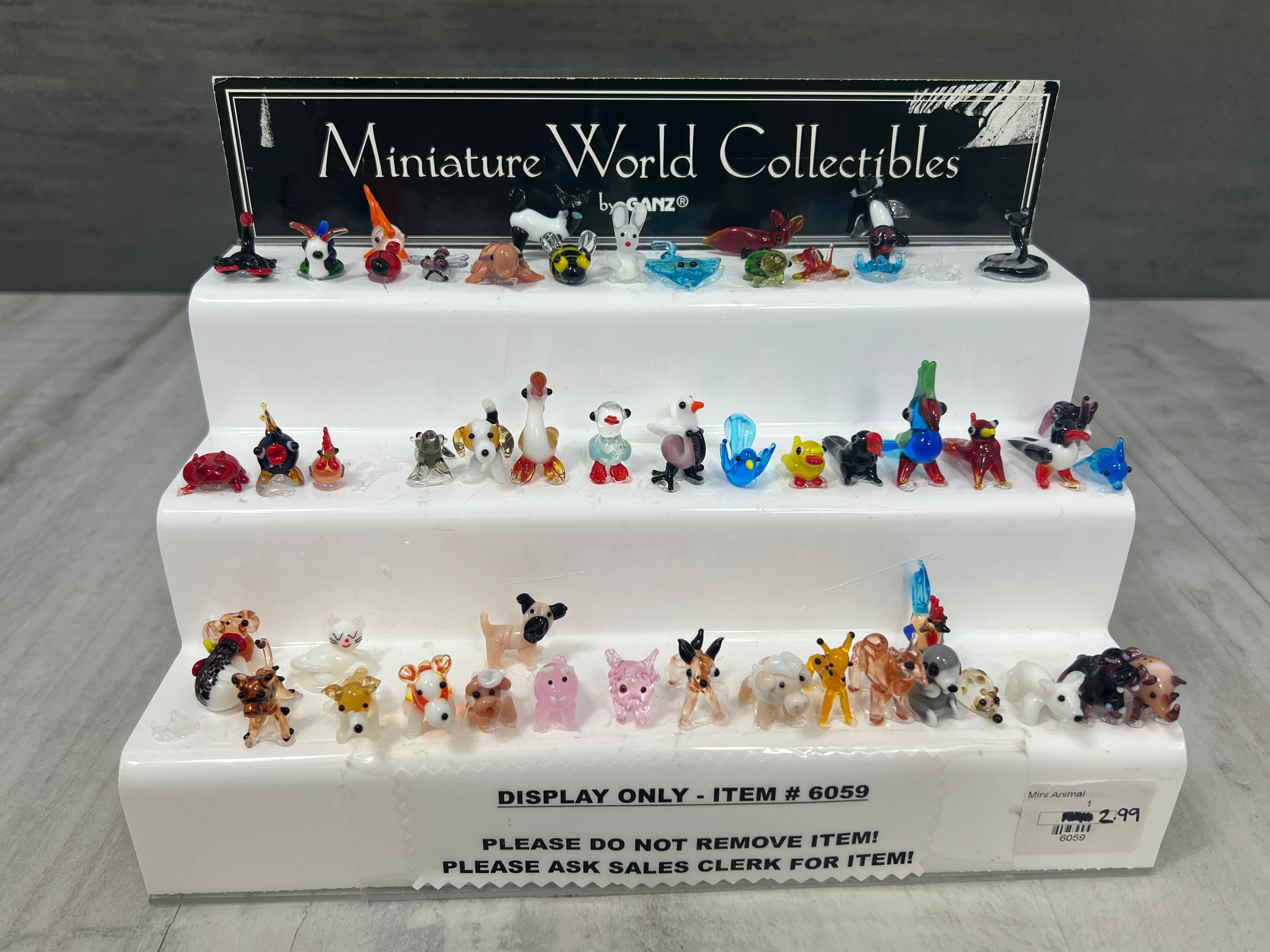 Glass Animal Figurines (mini)、mySite、garagedoors4me