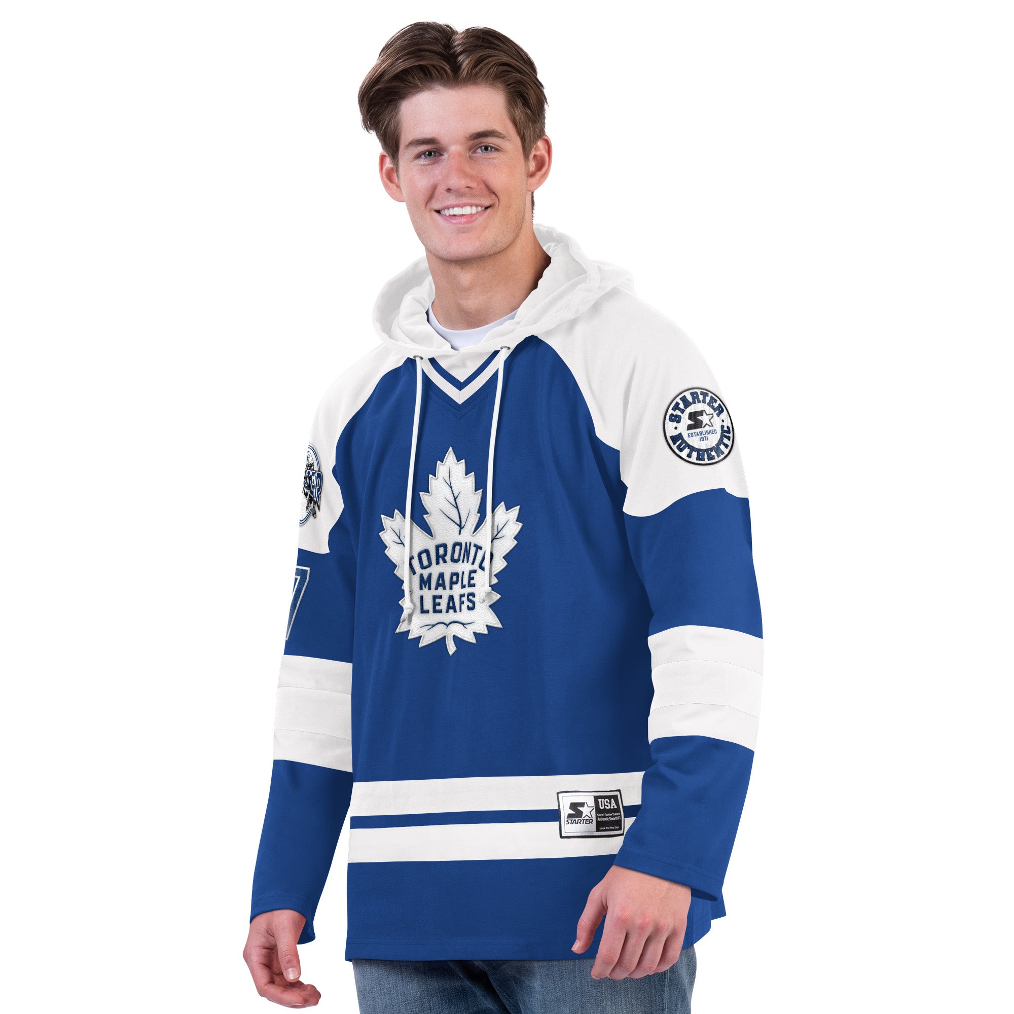 Hooded Shaun Hockey Jersey