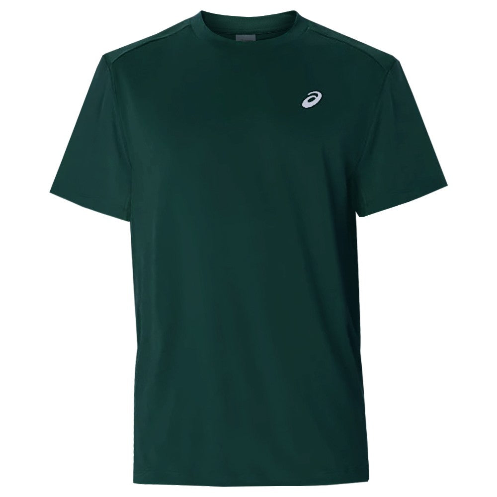Asics Men's Court Short Sleeve Tee - Saxon Green