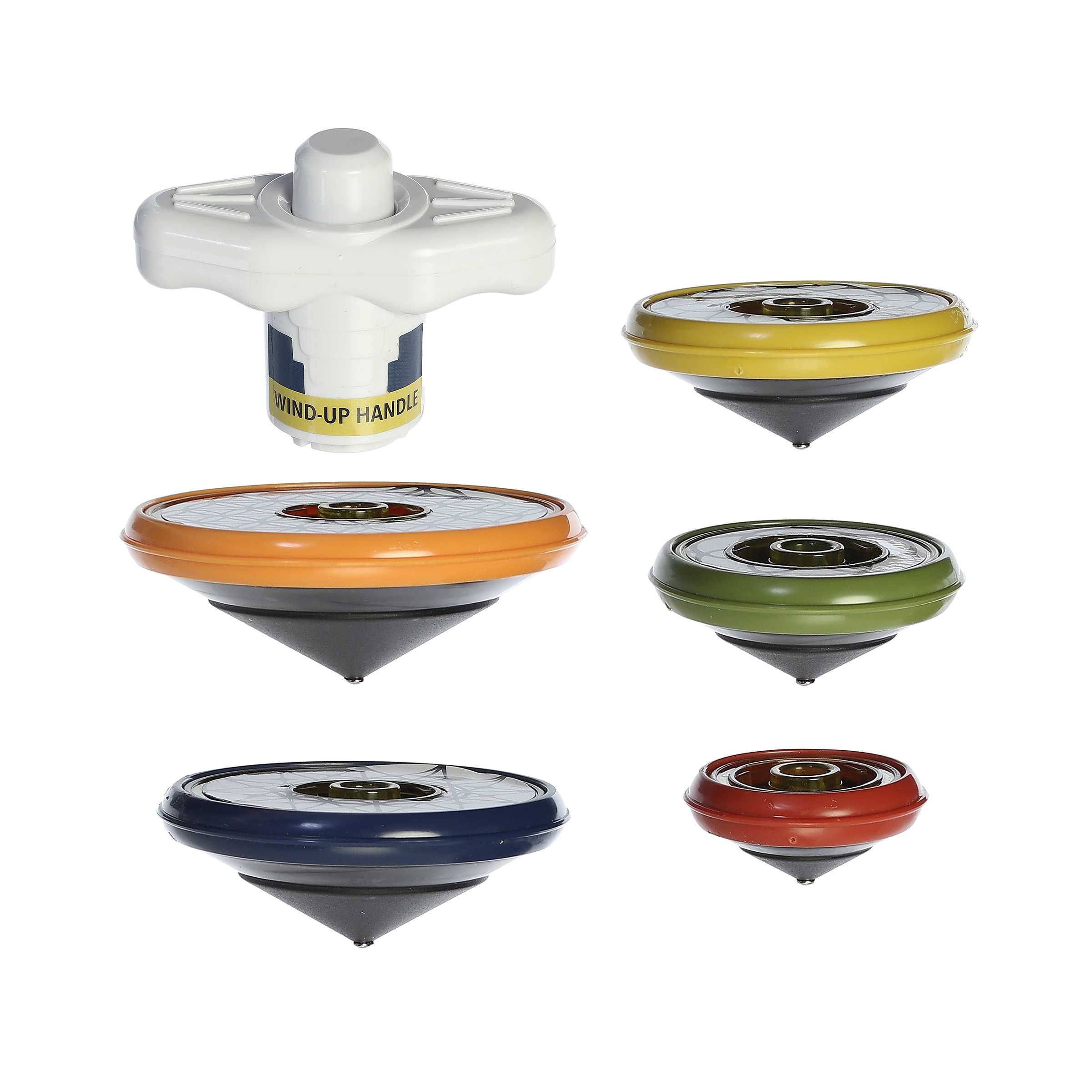 Aurora® Toys - Stackable Spinning Tops、mySite、g9winljtr