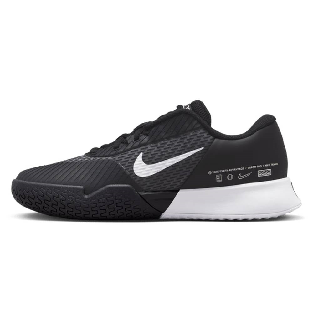 Nike Air Zoom Vapor Pro 2 Women's Tennis Shoe (Black/White)