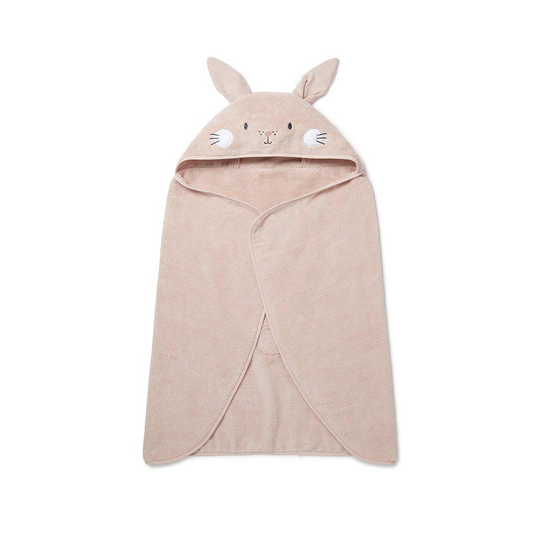  MORI Hooded Toddler Bath Towel - Bunny - Blush、mySite、merchandisen