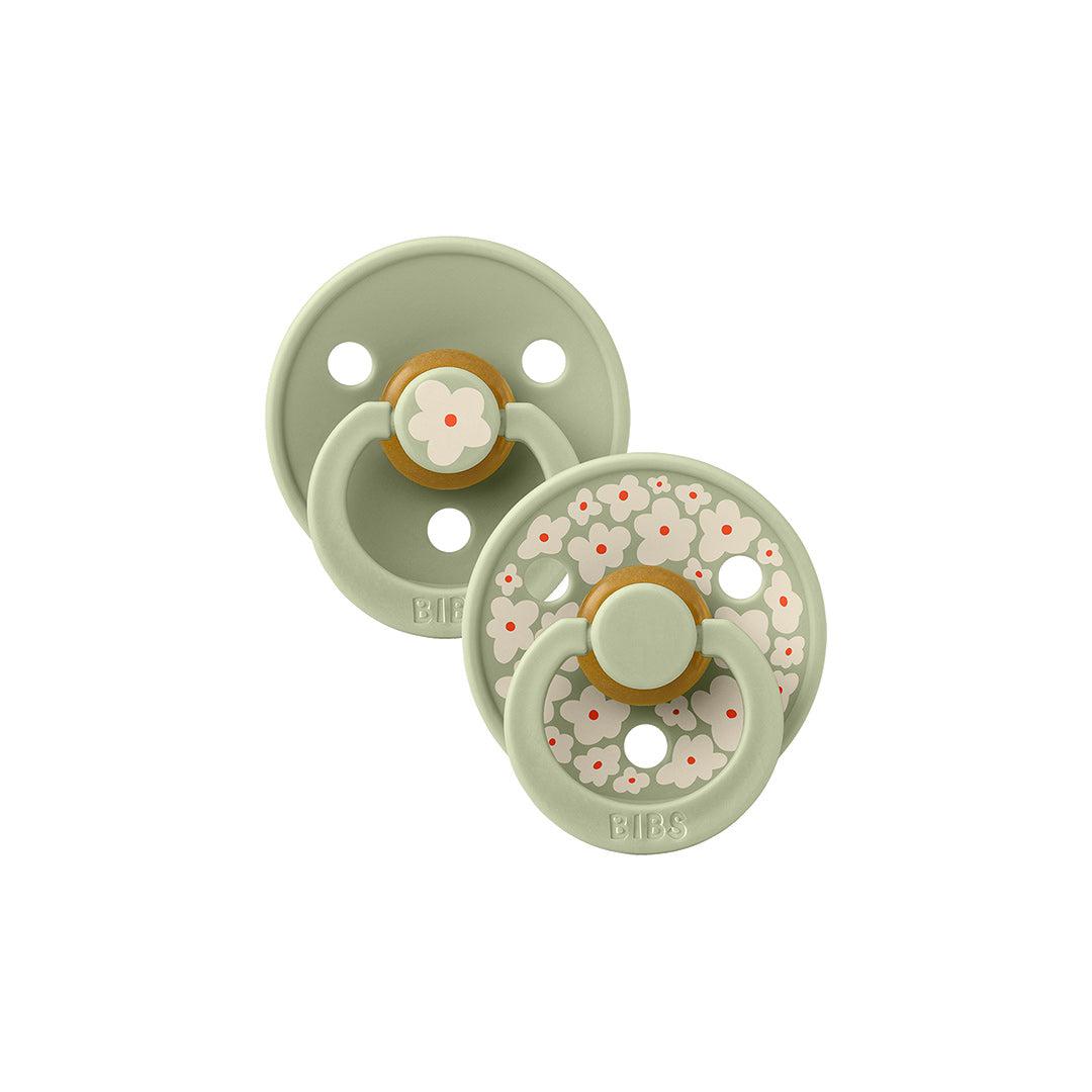  BIBS Studio Latex Pacifier - 2 Pack - Sage Mix - Jasmine、mySite、merchandisen