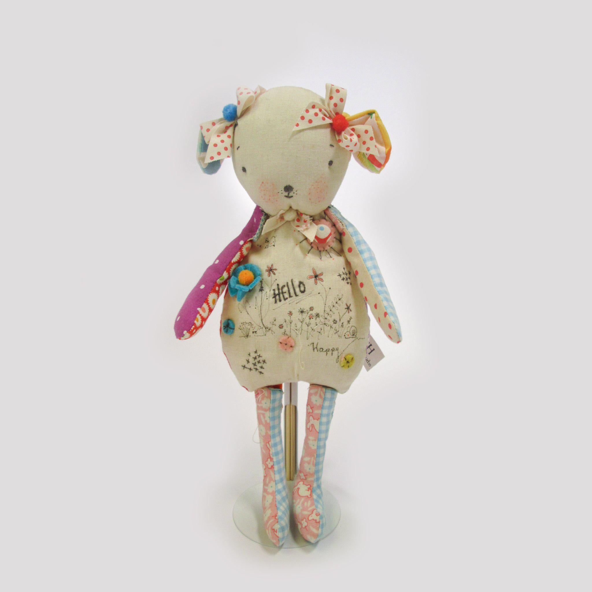 RETIRED - Hutch Studio - Hello Puppy - One Of A Kind Puppy、mySite、g9winljtr
