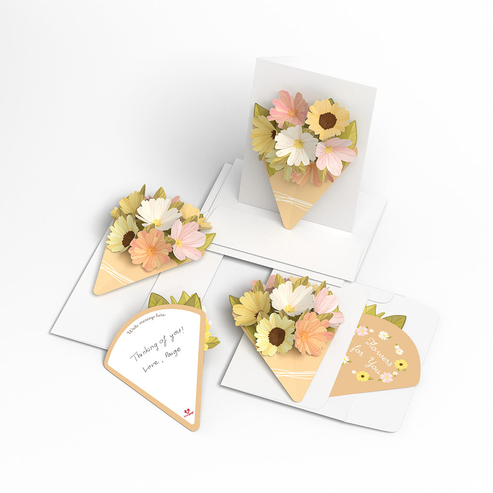 Sweet Spring Little Blooms (Notecard 5-Pack)、mySite、solidvoid