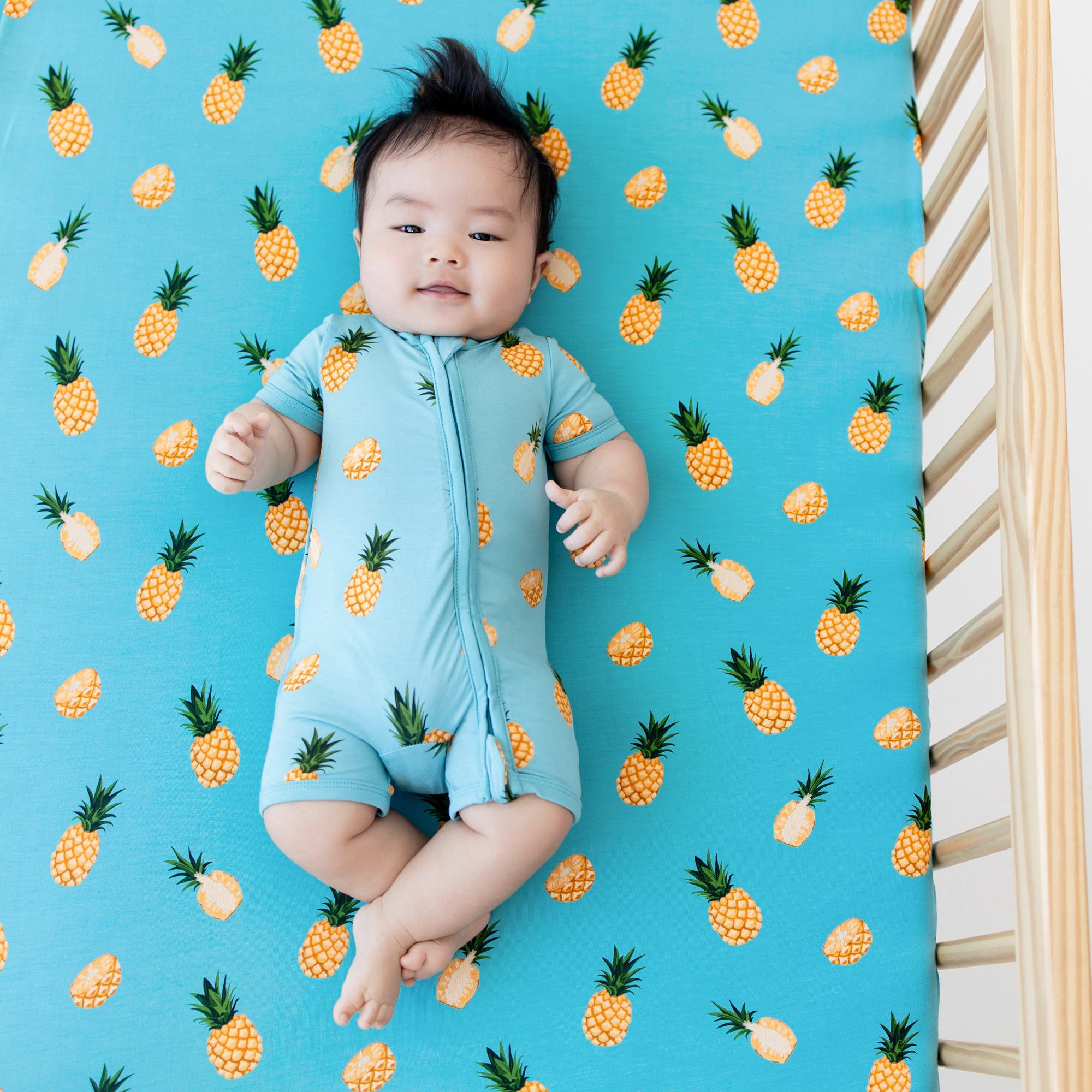  Crib Sheet in Pineapple、mySite、layawaytickets