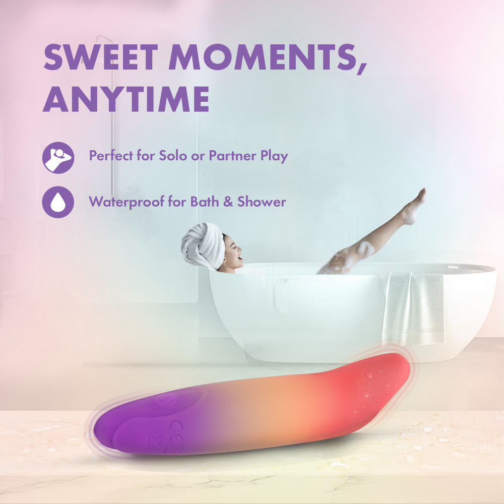 Play With Me by Blush ®| Dolphin Dreams 4.75 Inch Silicone Bullet Vibrator – USB Rechargeable Clitoral Nipple Massager – In Multicolor、mySite、bottomscart