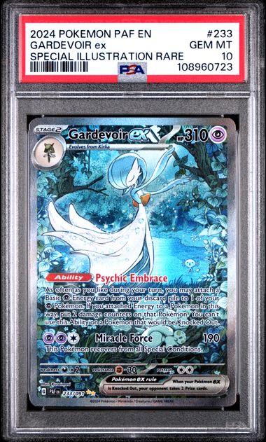 Gardevoir Ex #233 Special Illustration Rare PSA 10 Pokemon Paldean Fates 2024、mySite、waistdrama