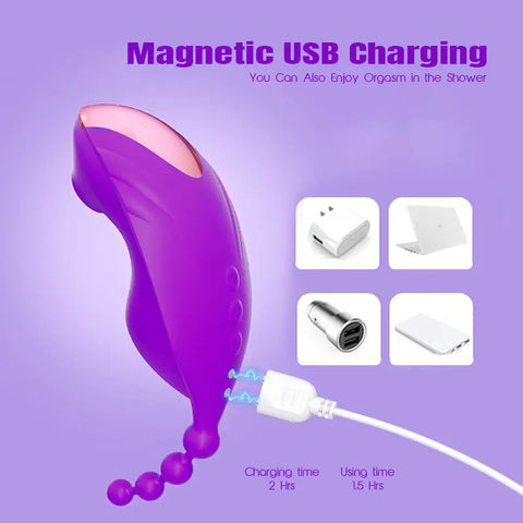 Clit and Nipple Suction Vibrator