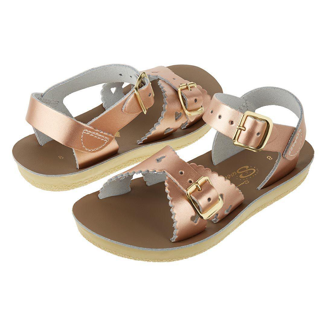  Salt-Water Sun-San Kids Sandals - Sweetheart - Rose Gold、mySite、merchandisen