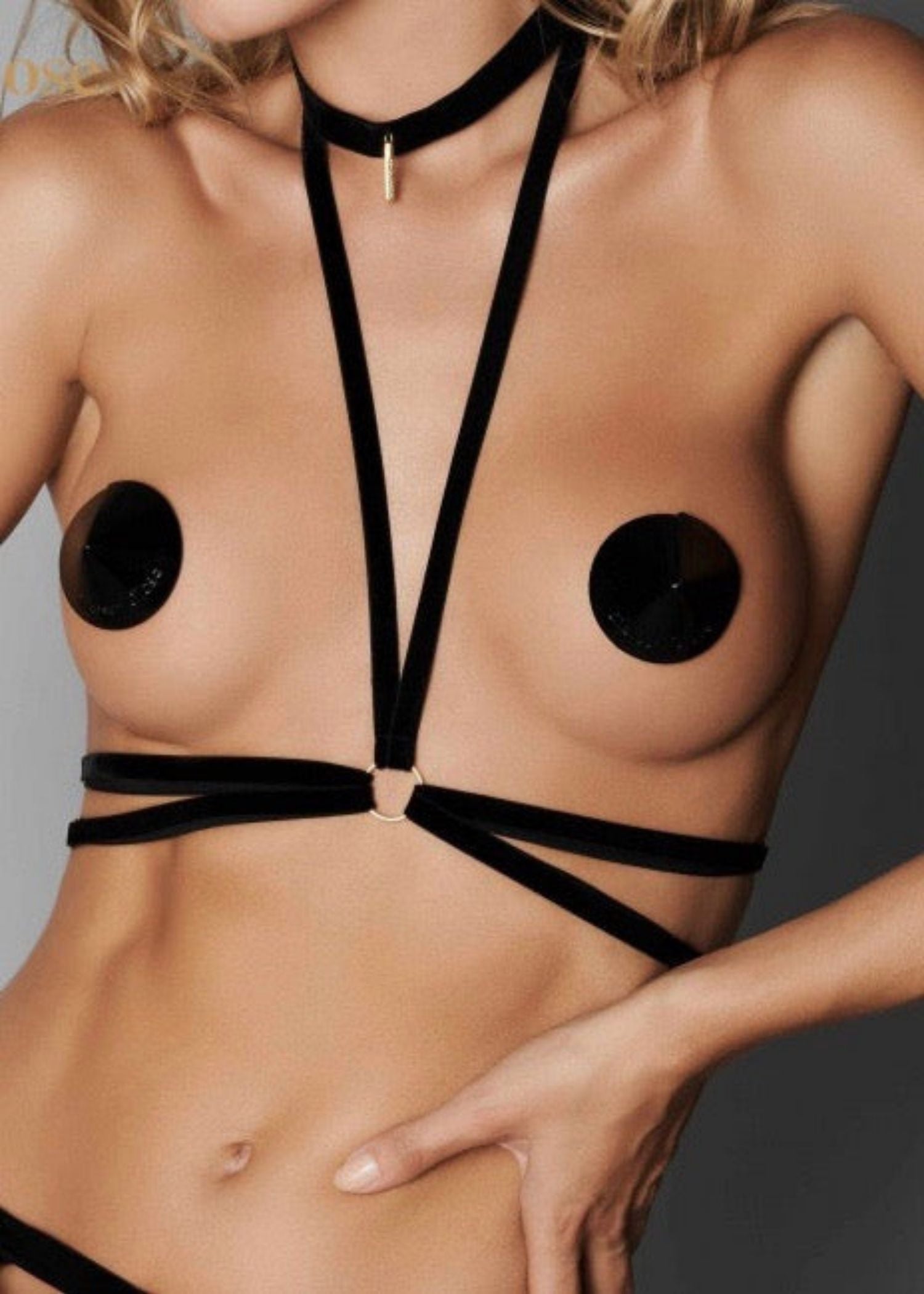  Les Fetiches Velvet Body Harness、mySite、justintrudeaud