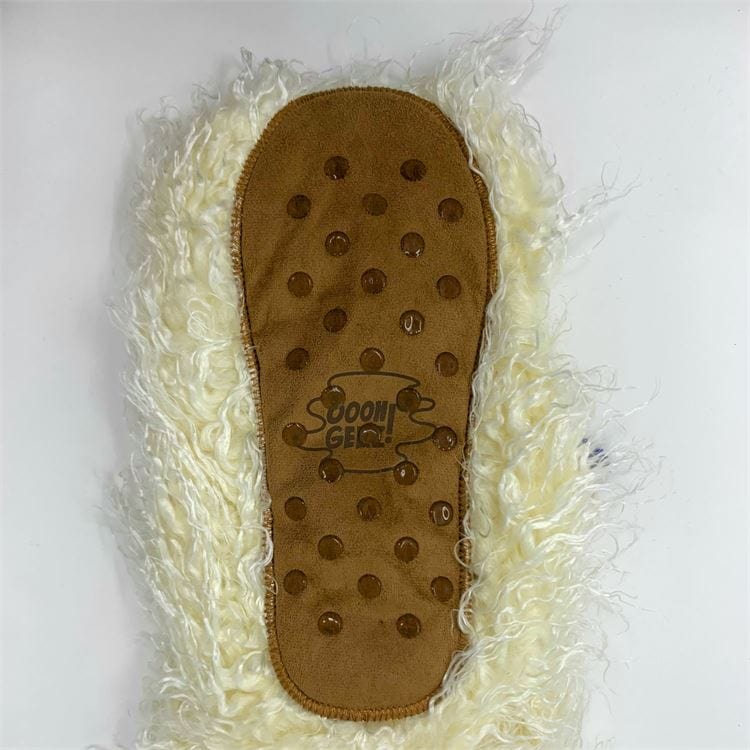 Plush Shaggy Llama Knee High Slipper Socks Beautiful, Cute, Luxurious! *、mySite、g9winljtr