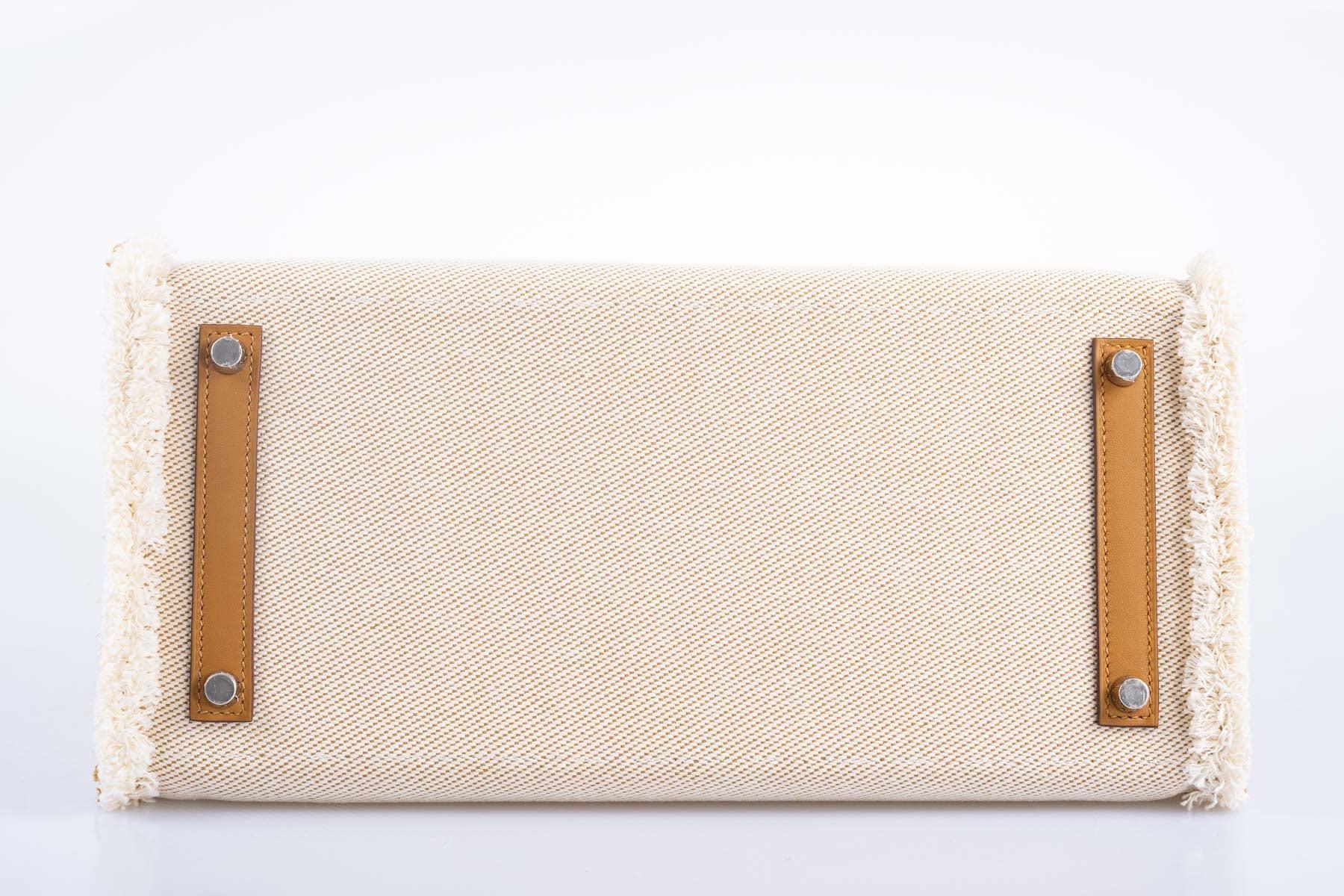 Hermès Fray Fray Birkin 35 Sesame Swift and Toile H with Palladium Hardware、mySite、garminoutage.com