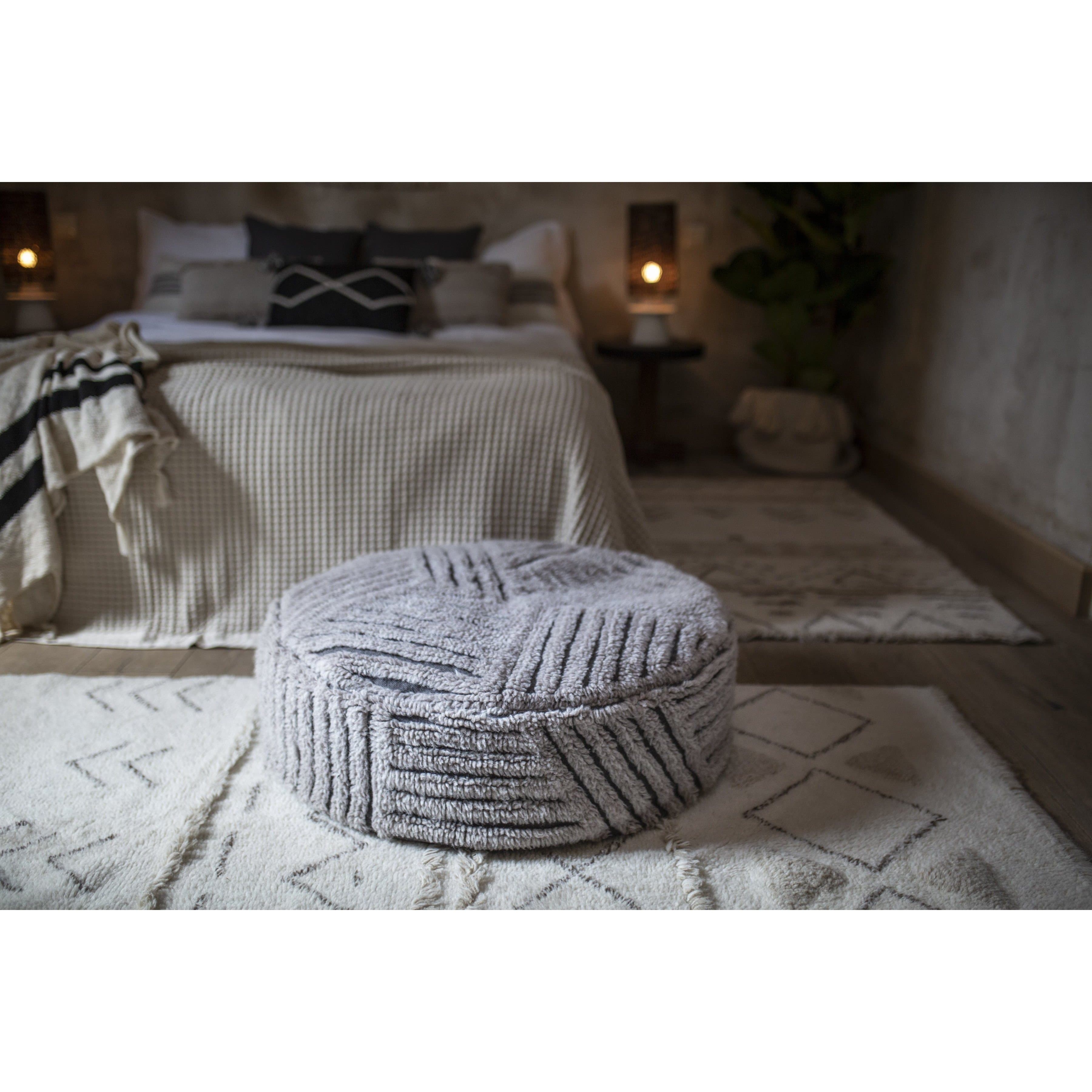 Fields Wool Washable Pouffe、mySite、gigharbornorthrealestate