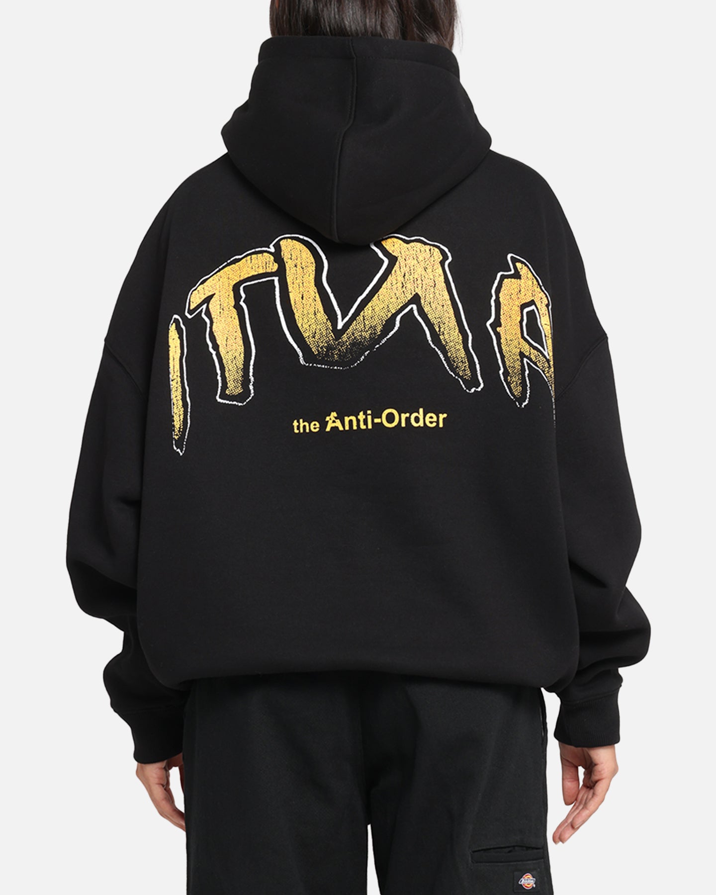 The Anti Order Anti Collegate Boxy Hoodie Black、mySite、zt4zffjzw