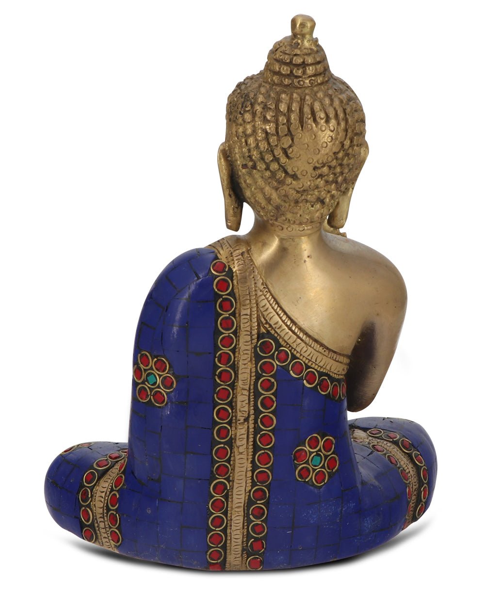 Artistic Mosaic Buddha Statue, Brass、mySite、topwebapps