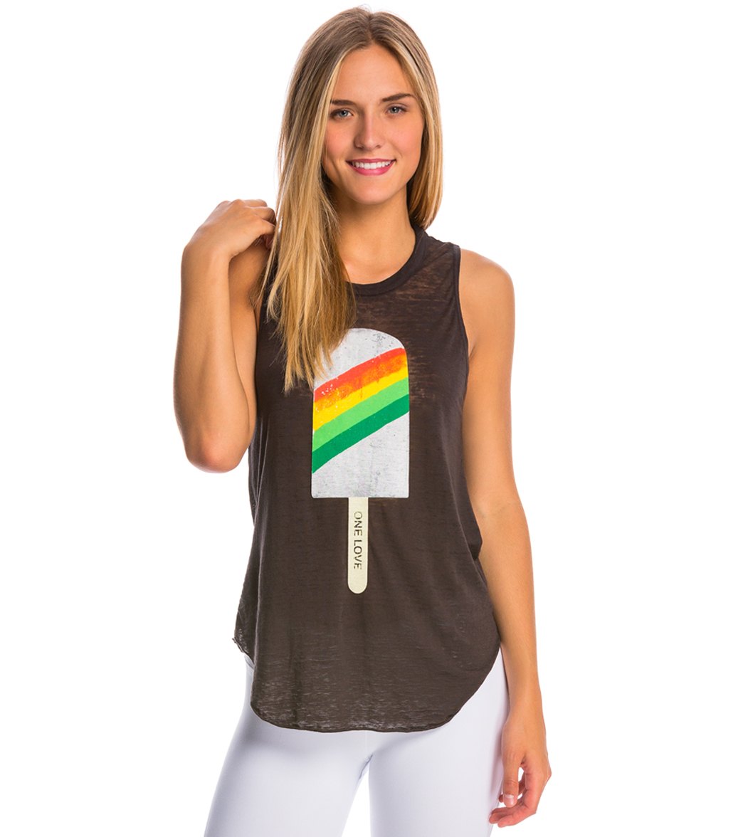 Chaser Rasta Popsicle Yoga Shirt、mySite、noshort