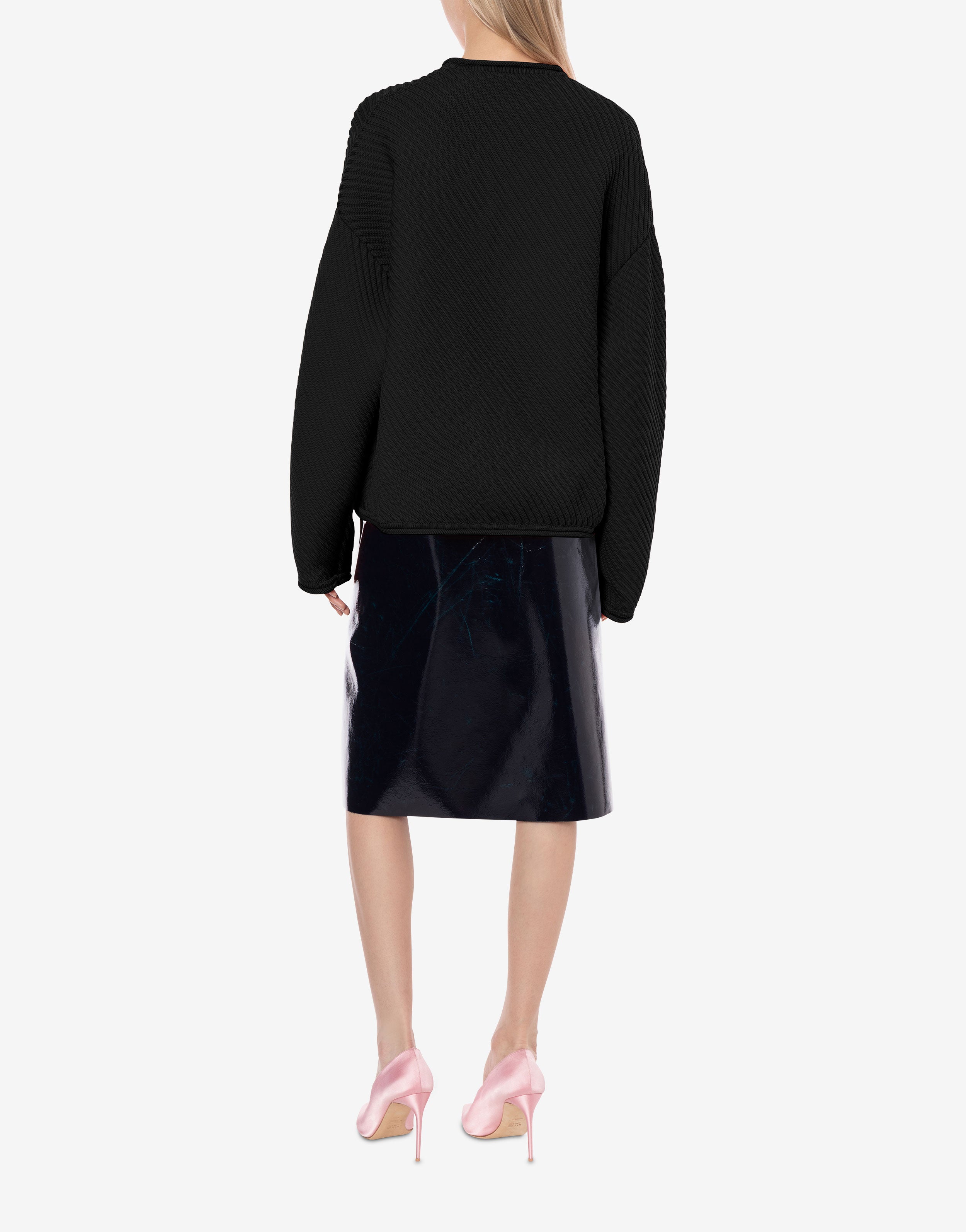 Cardigan in fettuccia con spilla gioiello、mySite、aoinhome