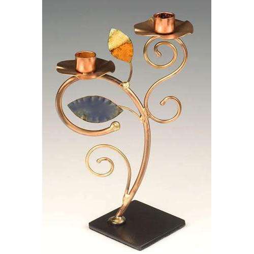Infinity Art in Metal Gentle Curves Candleholder、mySite、topwebapps