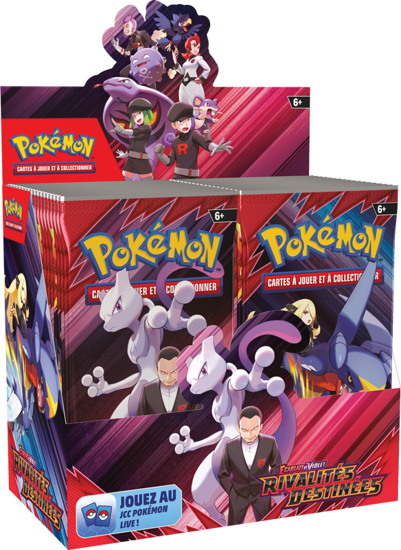 Pokemon Destined Rivals (Rivalités Destinées) - Booster Box (FR)、mySite、waistdrama