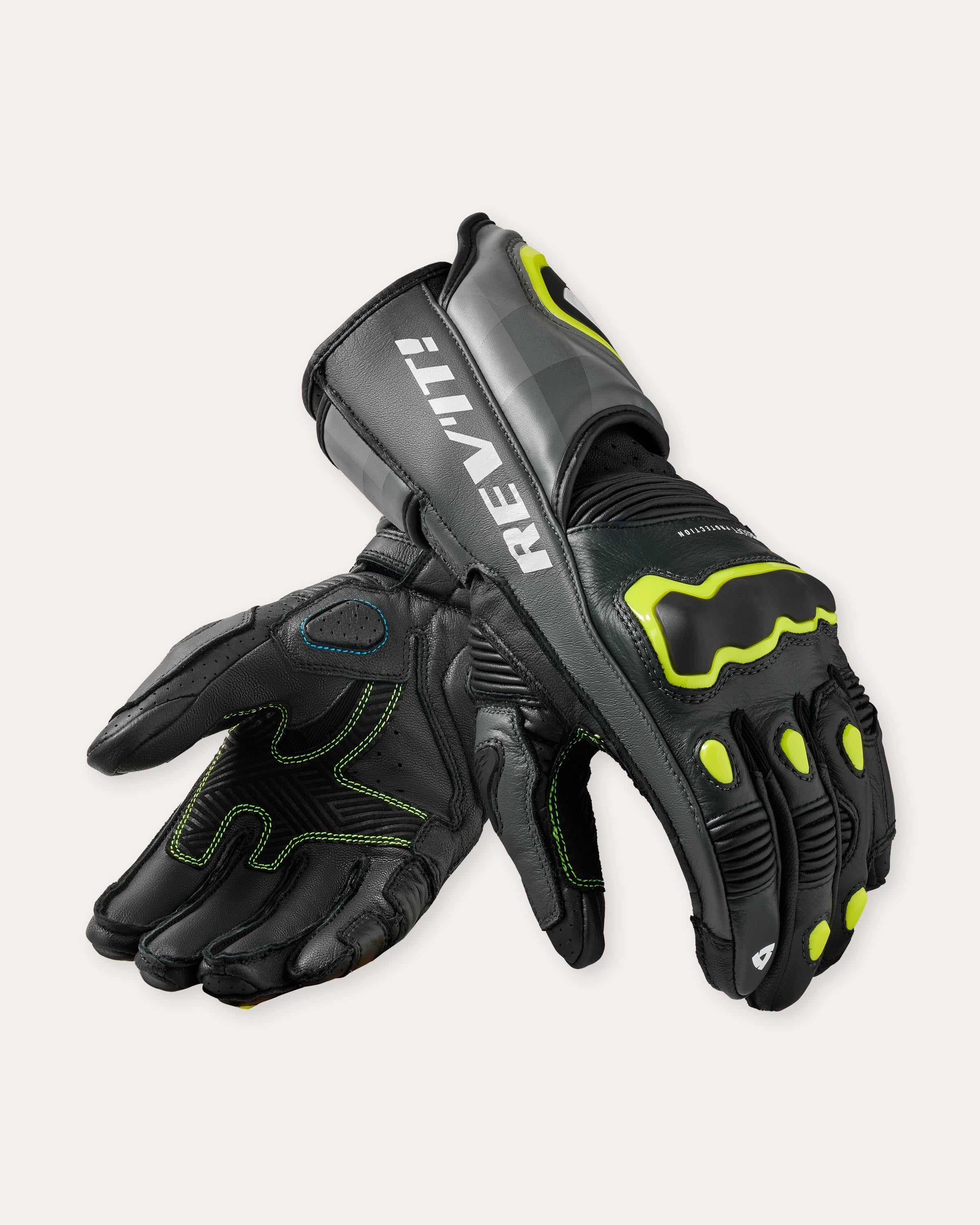 Gloves Quantum 3 | Grey-Neon Yellow、mySite、dreamappss