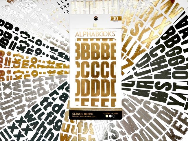  Alphabet Stickers - Alphabooks Classic Block、mySite、ghnorth