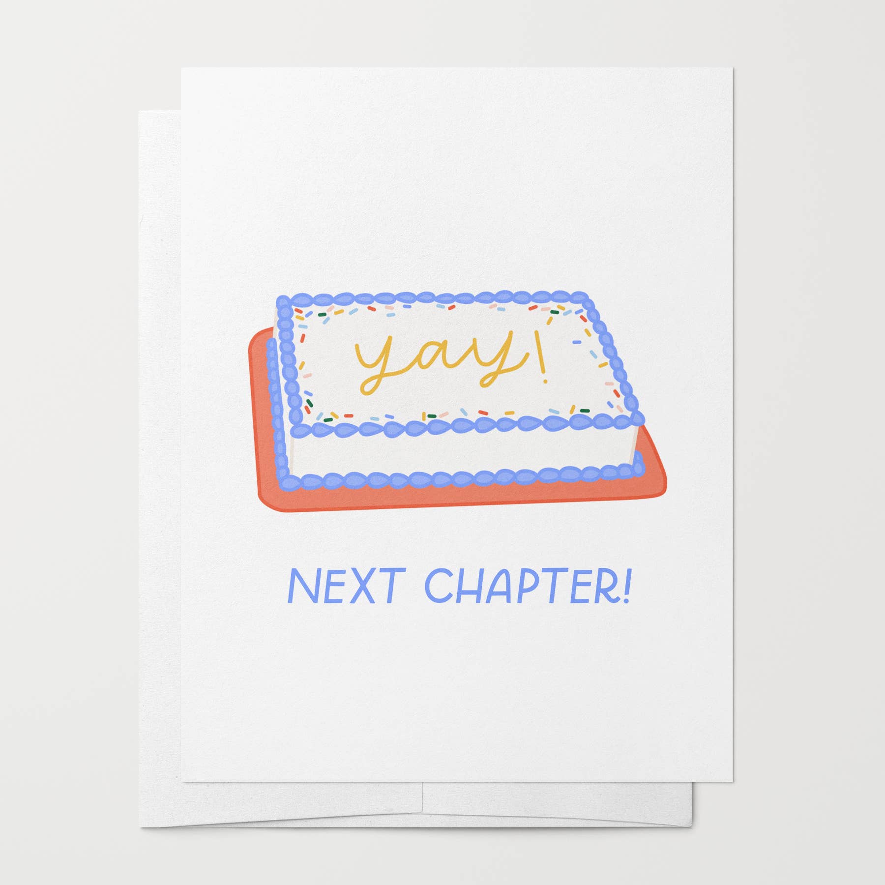 Just Follow Your Art - Next Chapter! | Congratulations Book Theme Card, Congrats、mySite、garagedoors4me