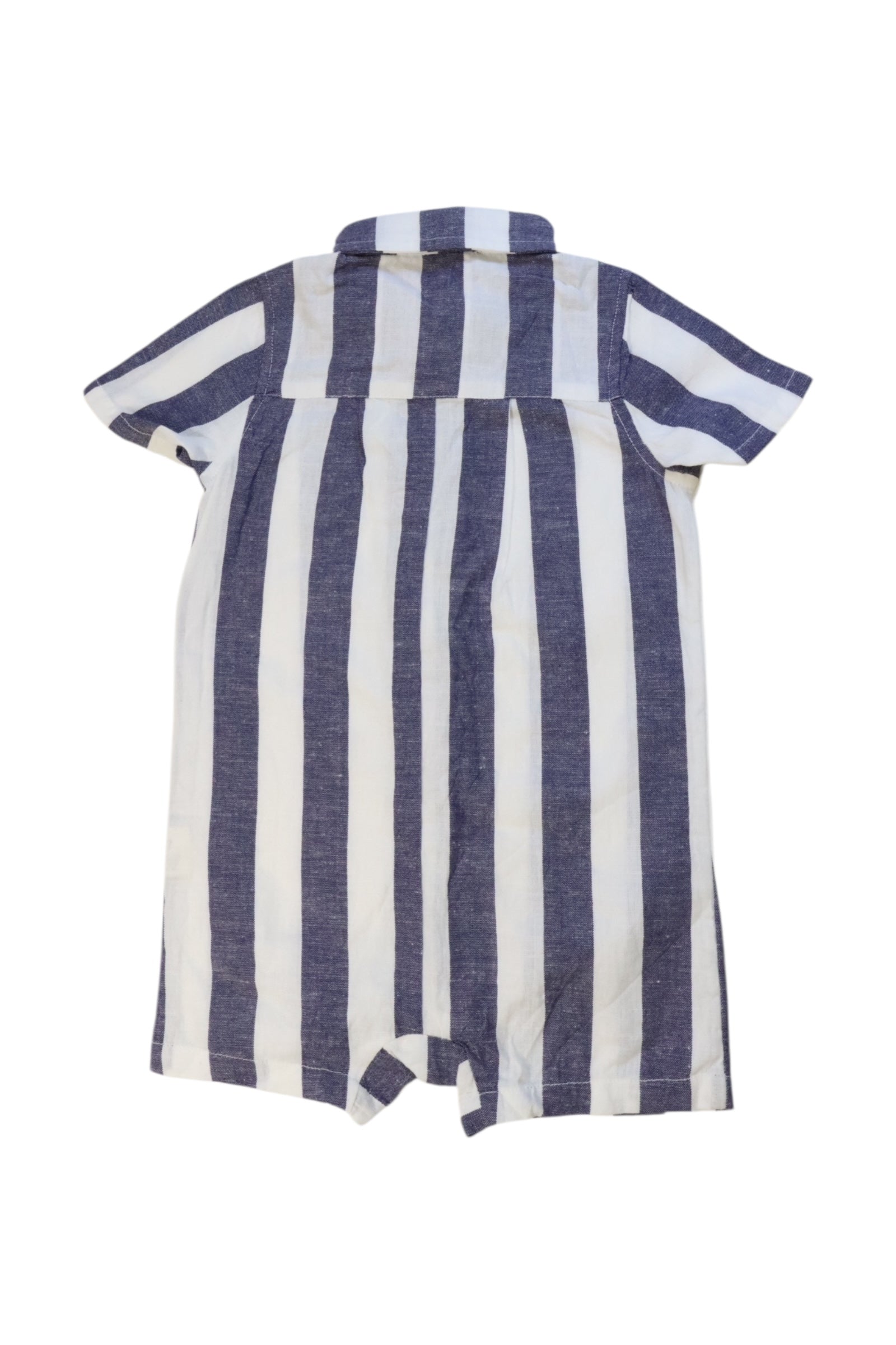 Egg New York Striped Short Sleeve Romper 12-18M、mySite、g9winljtr